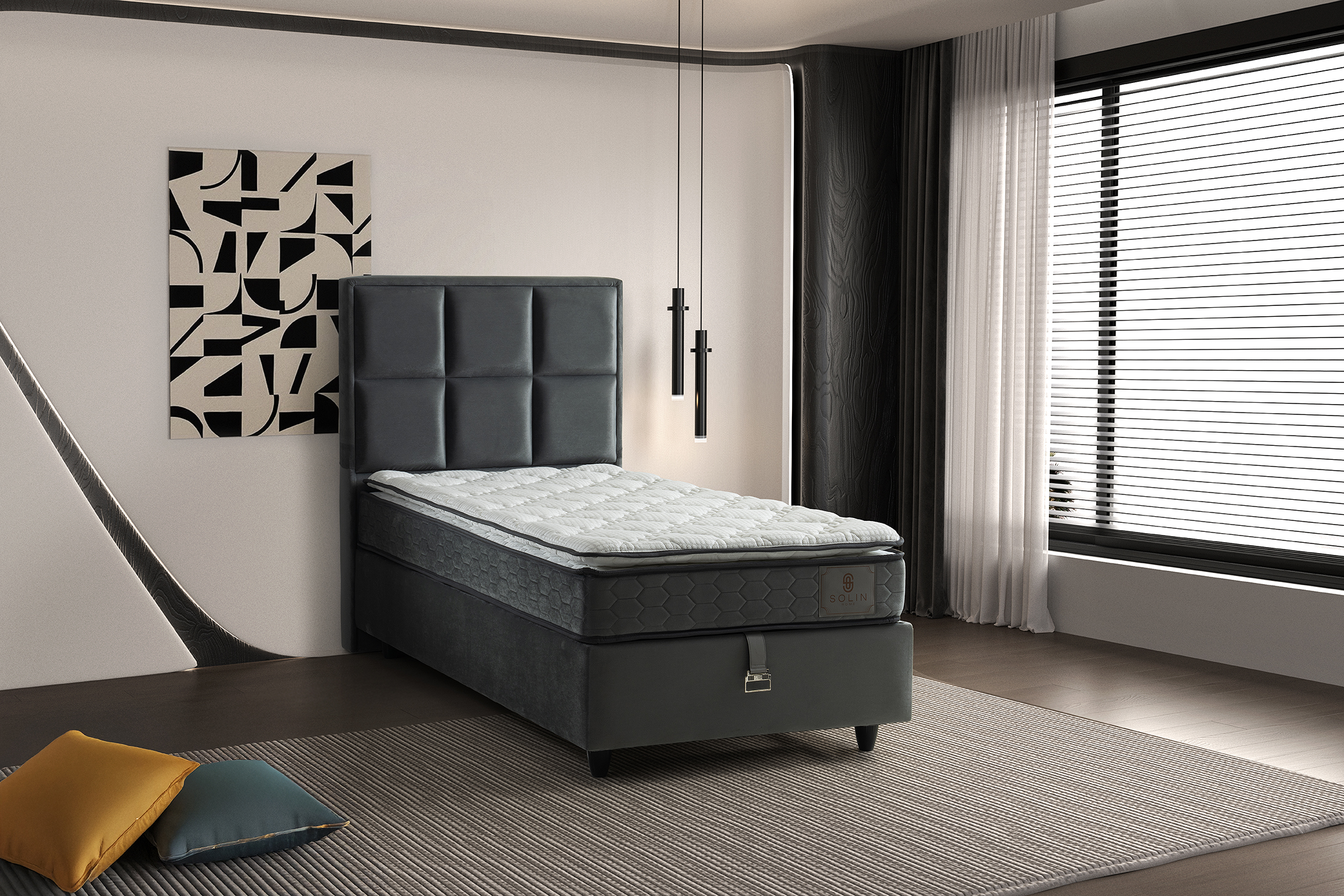 Cenova Eenpersoons Boxspring