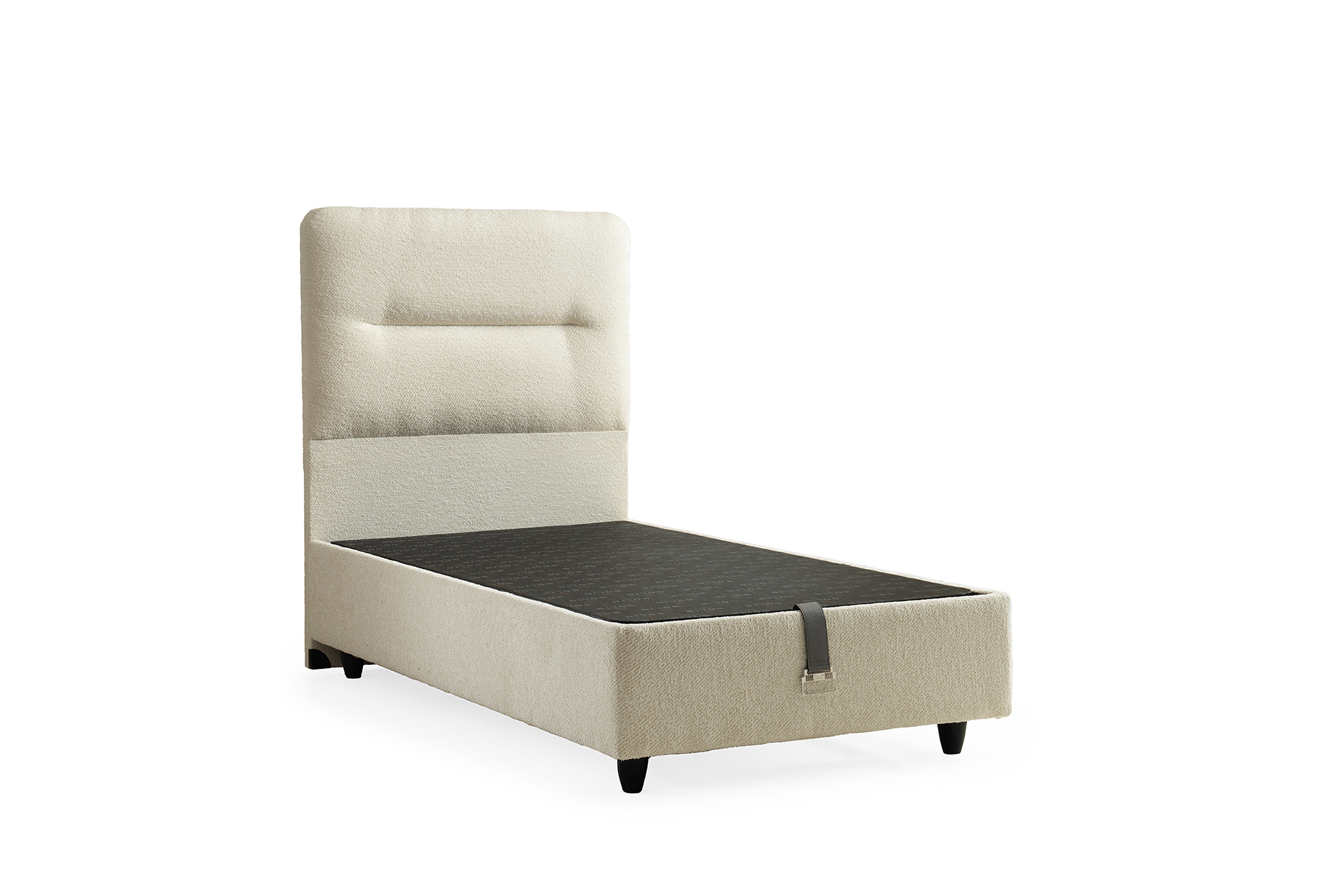 Derin Eenpersoons Boxspring - Creme 6
