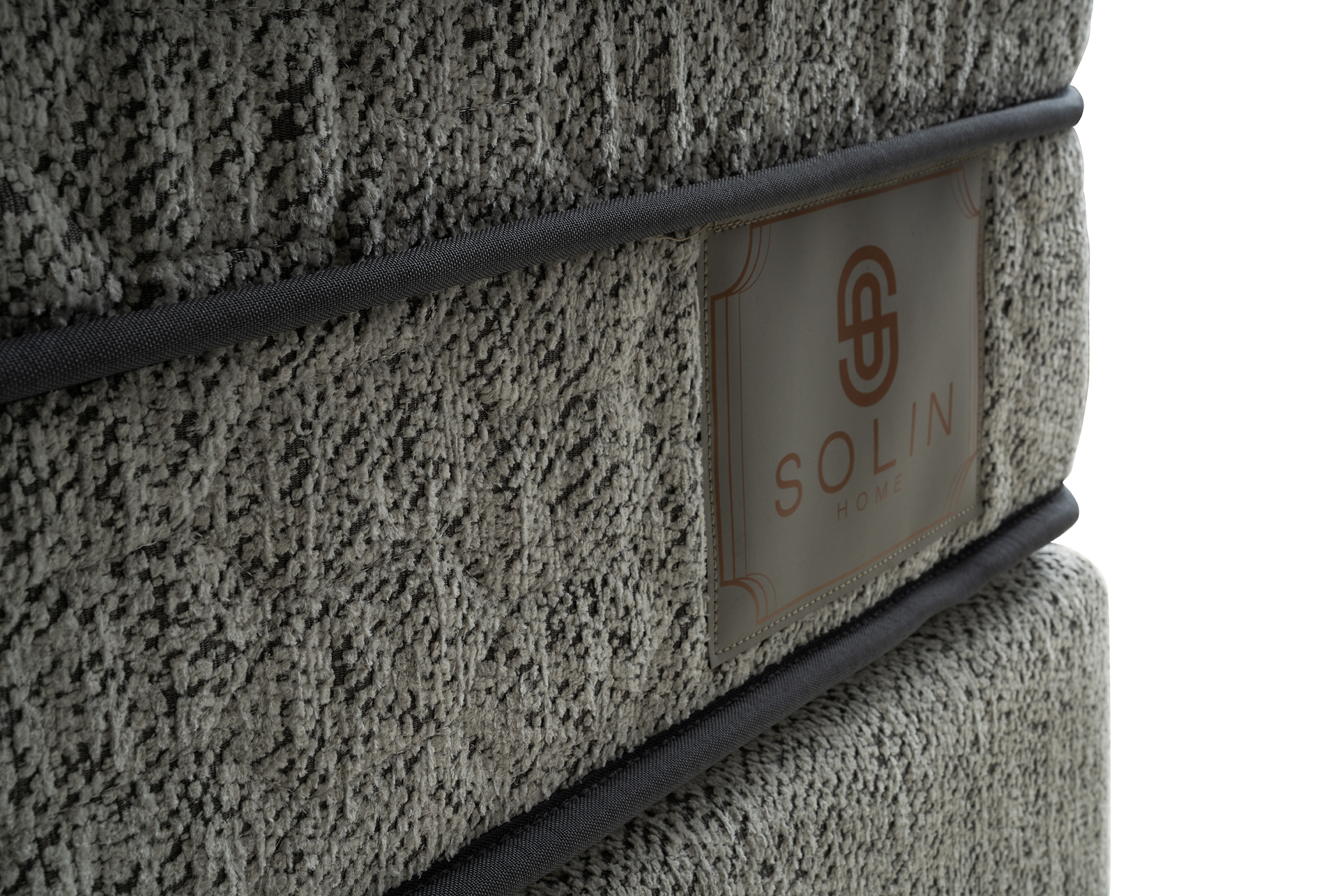 Hasır Eenpersoons Boxspring - Grijs 12