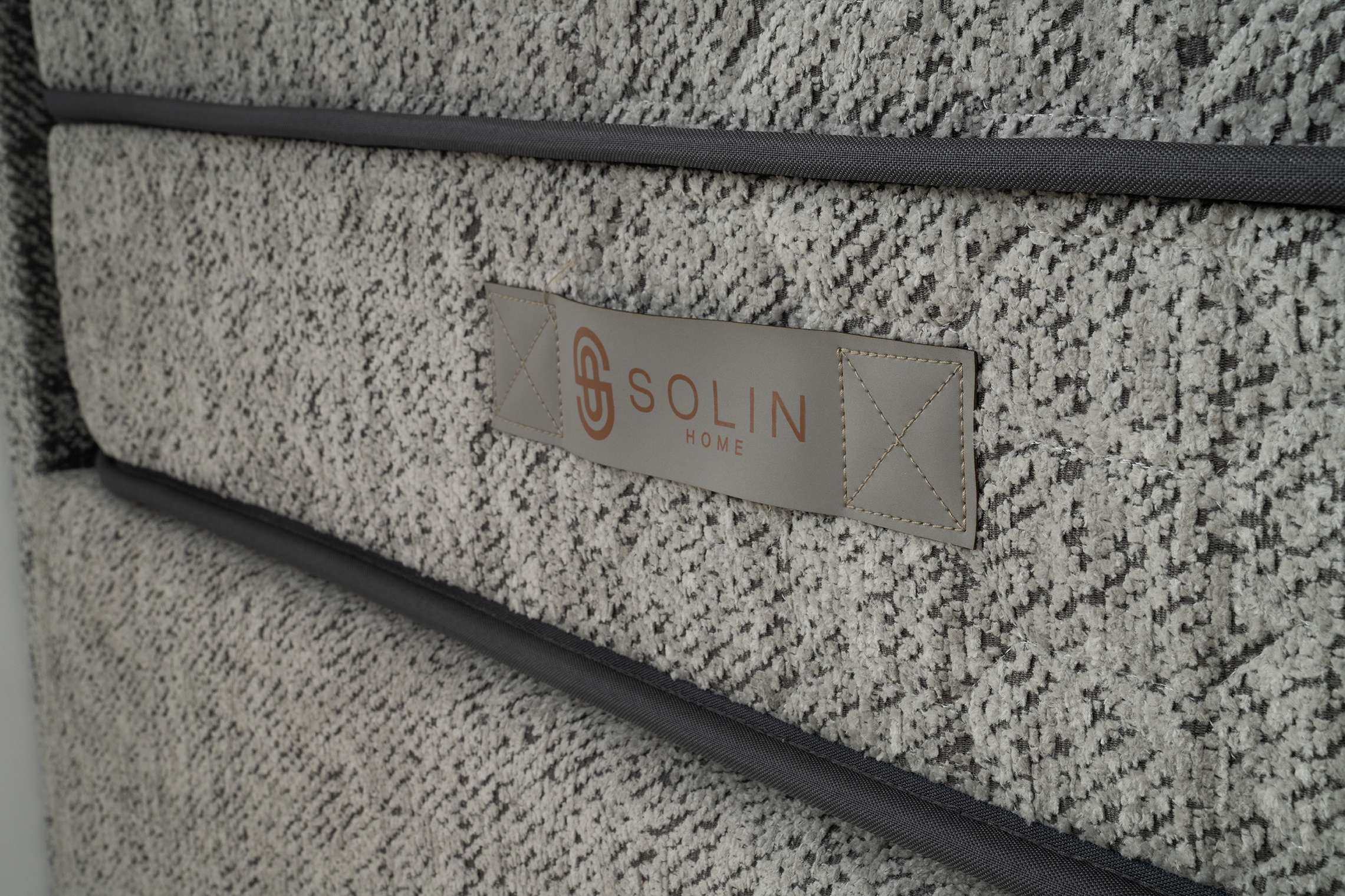 Hasır Eenpersoons Boxspring - Grijs 15