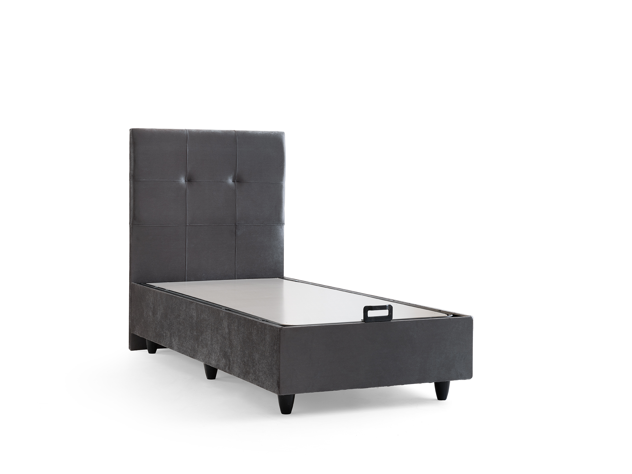 Larissa Eenpersoons Boxspring - Grijs 9