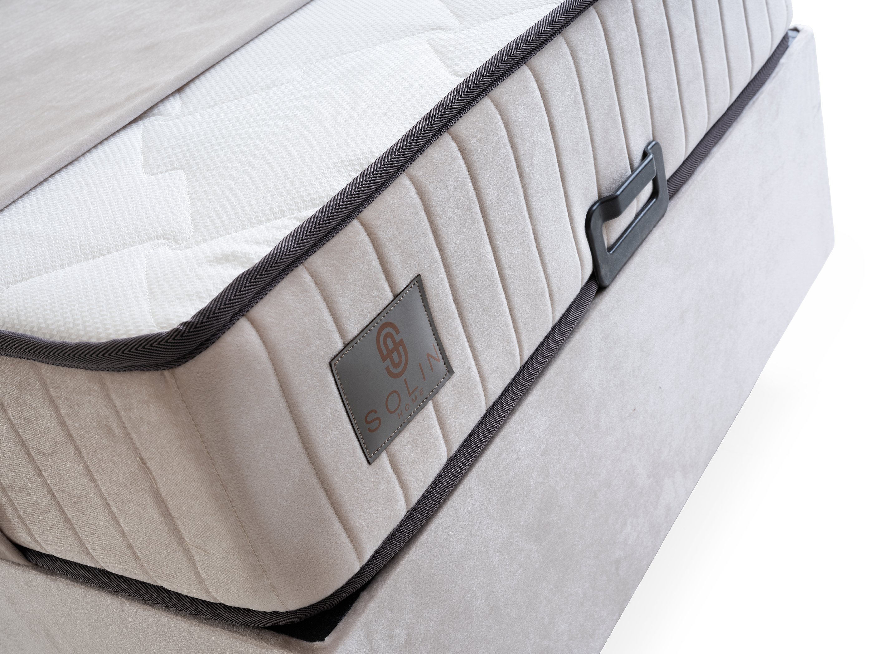 Larissa Eenpersoons Boxspring - Creme 5