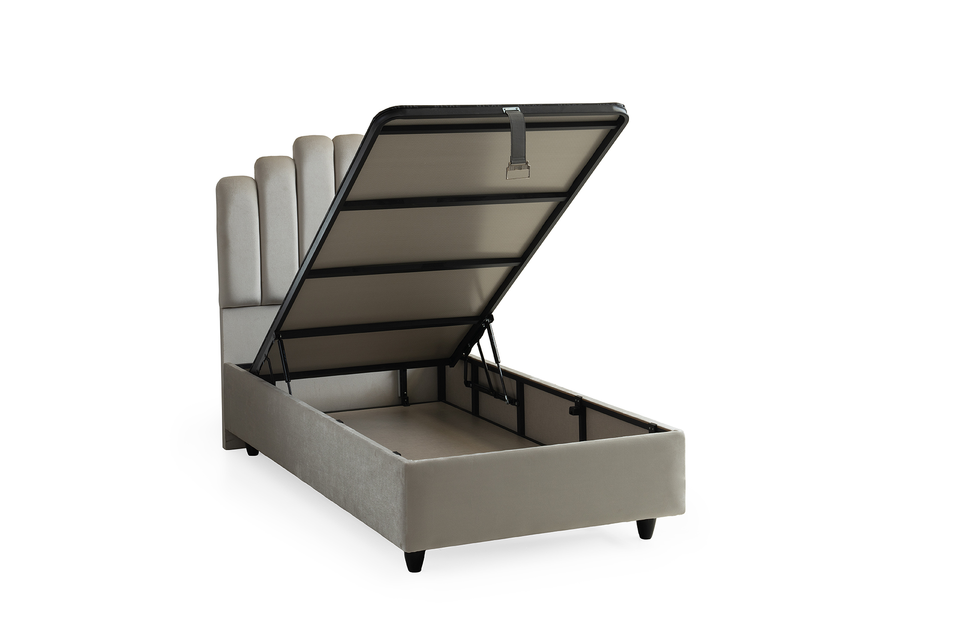 Marsi Eenpersoons Boxspring - Creme 6