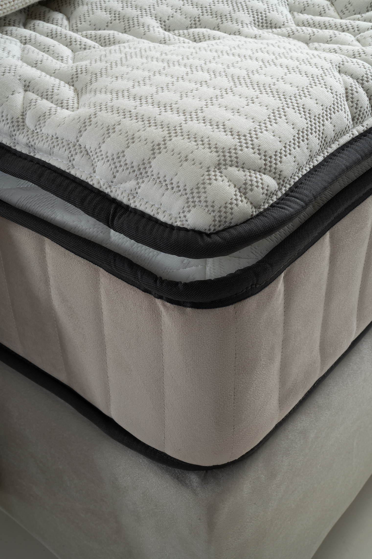 Marsi Eenpersoons Boxspring - Creme 11
