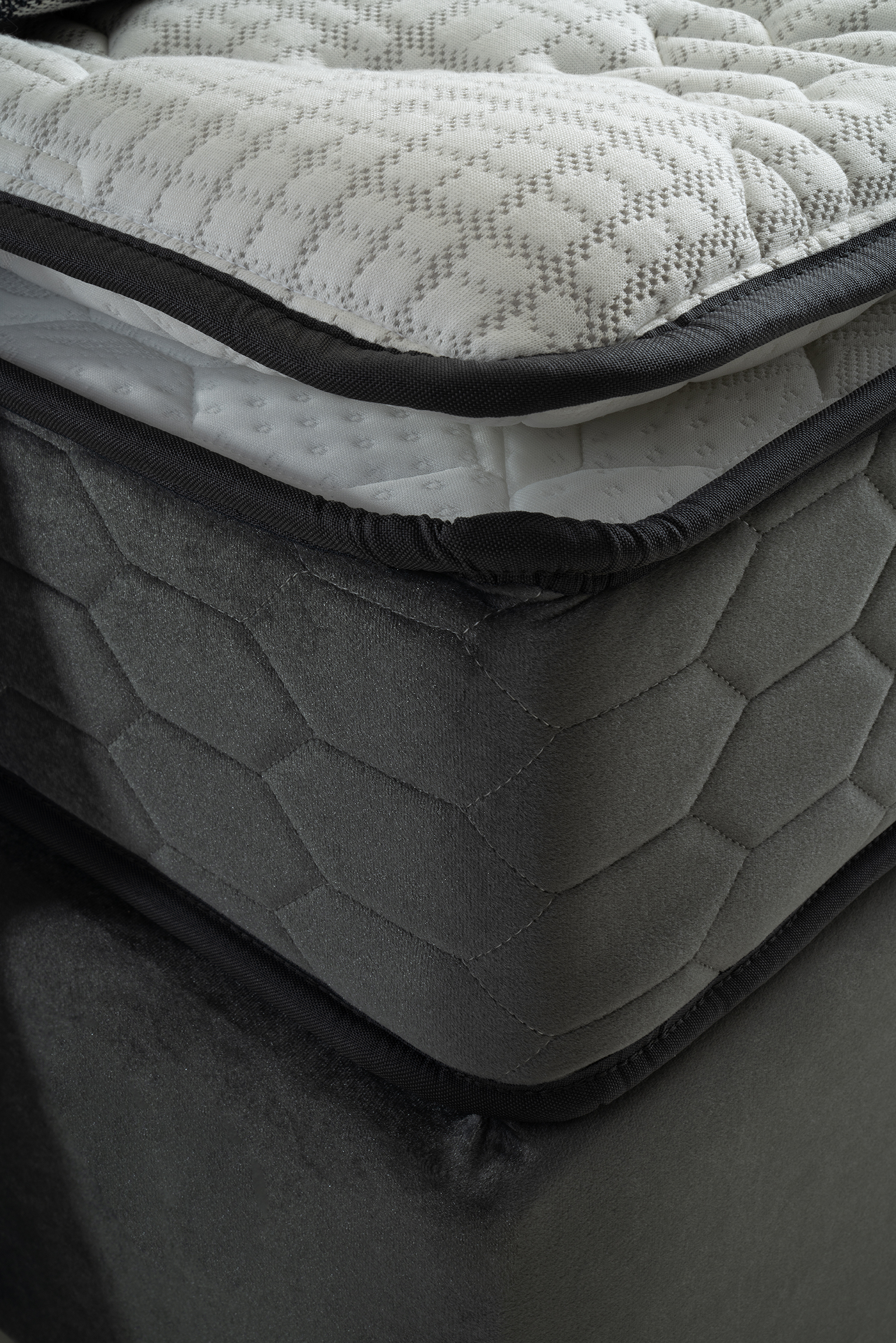 Marsi Eenpersoons Boxspring - Grijs 7