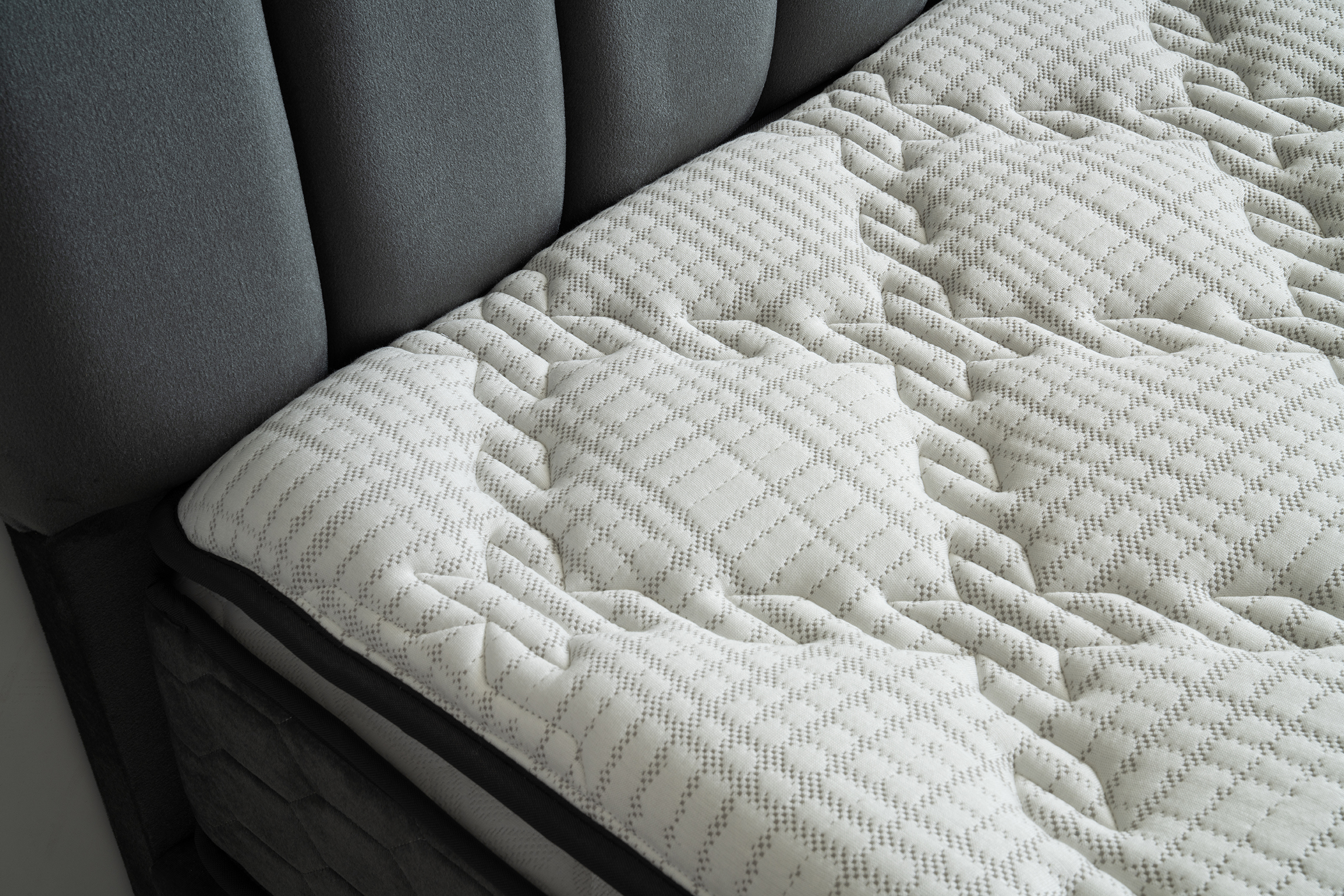 Marsi Eenpersoons Boxspring - Grijs 10