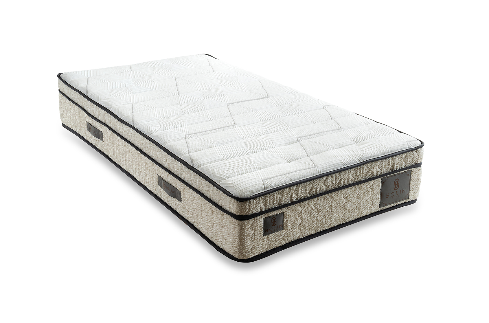 Hasır Eenpersoons Boxspring - Creme 3