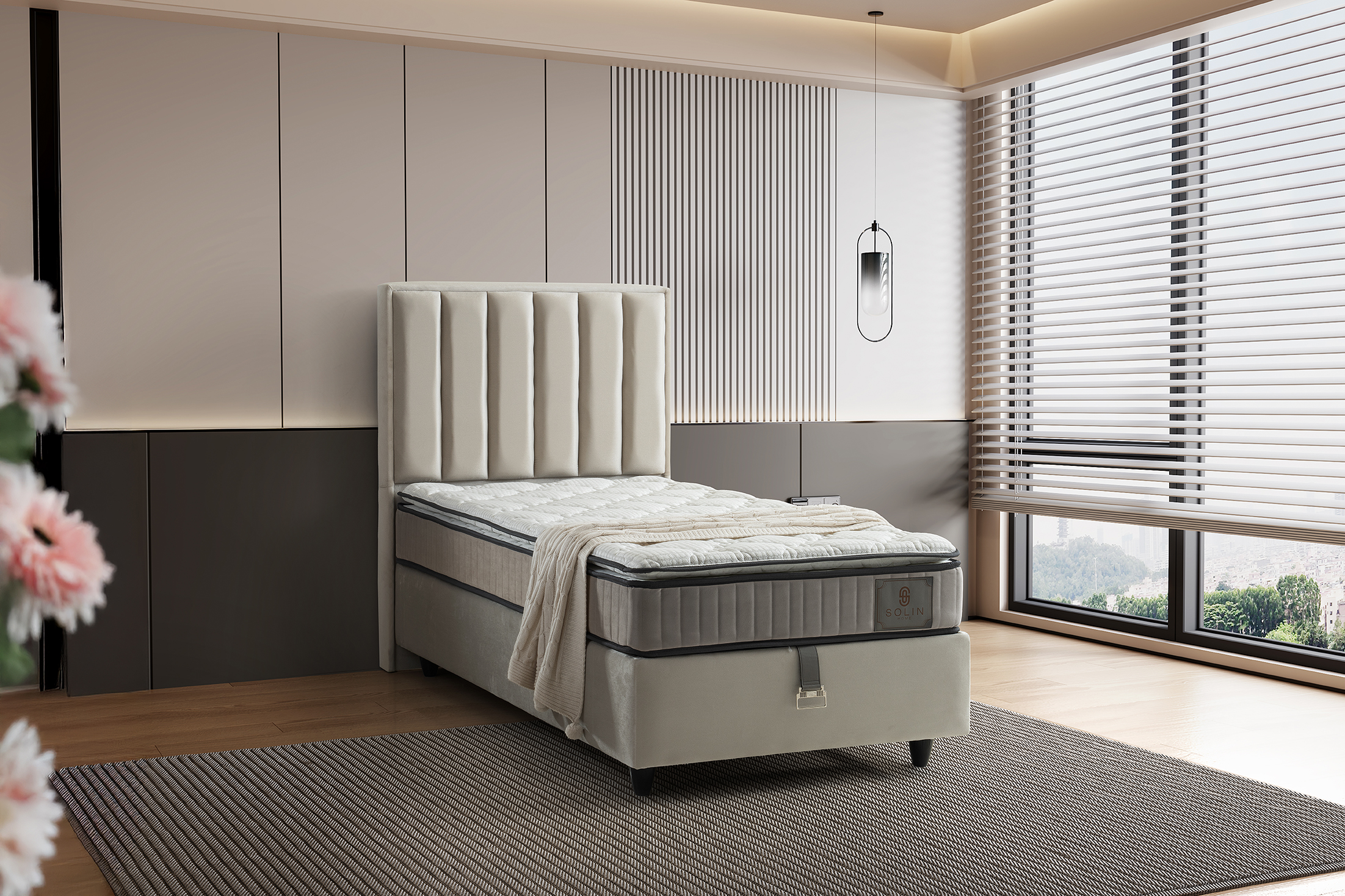 Palermo Eenpersoons Boxspring