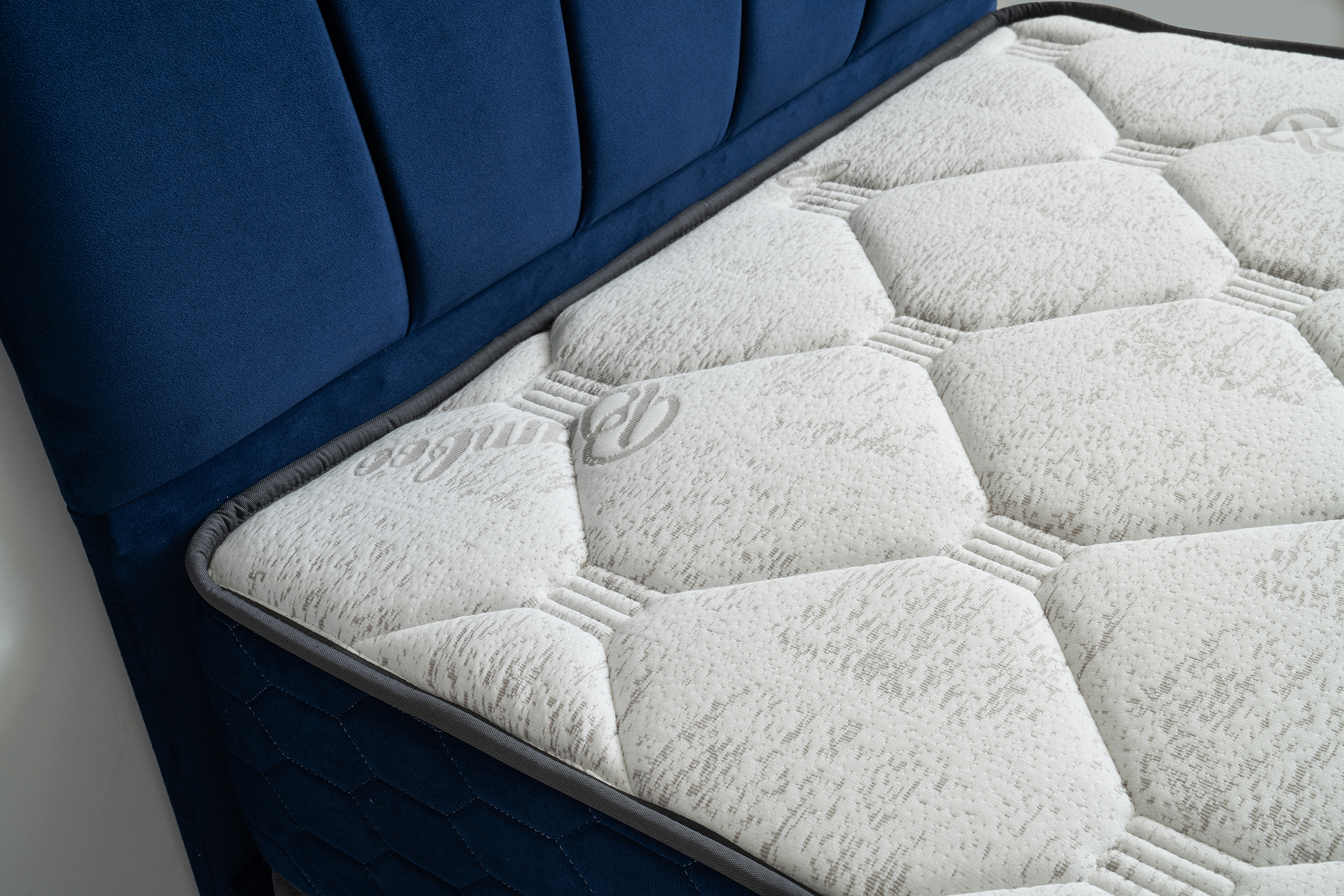 Parla Eenpersoons Boxspring - Blauw 9