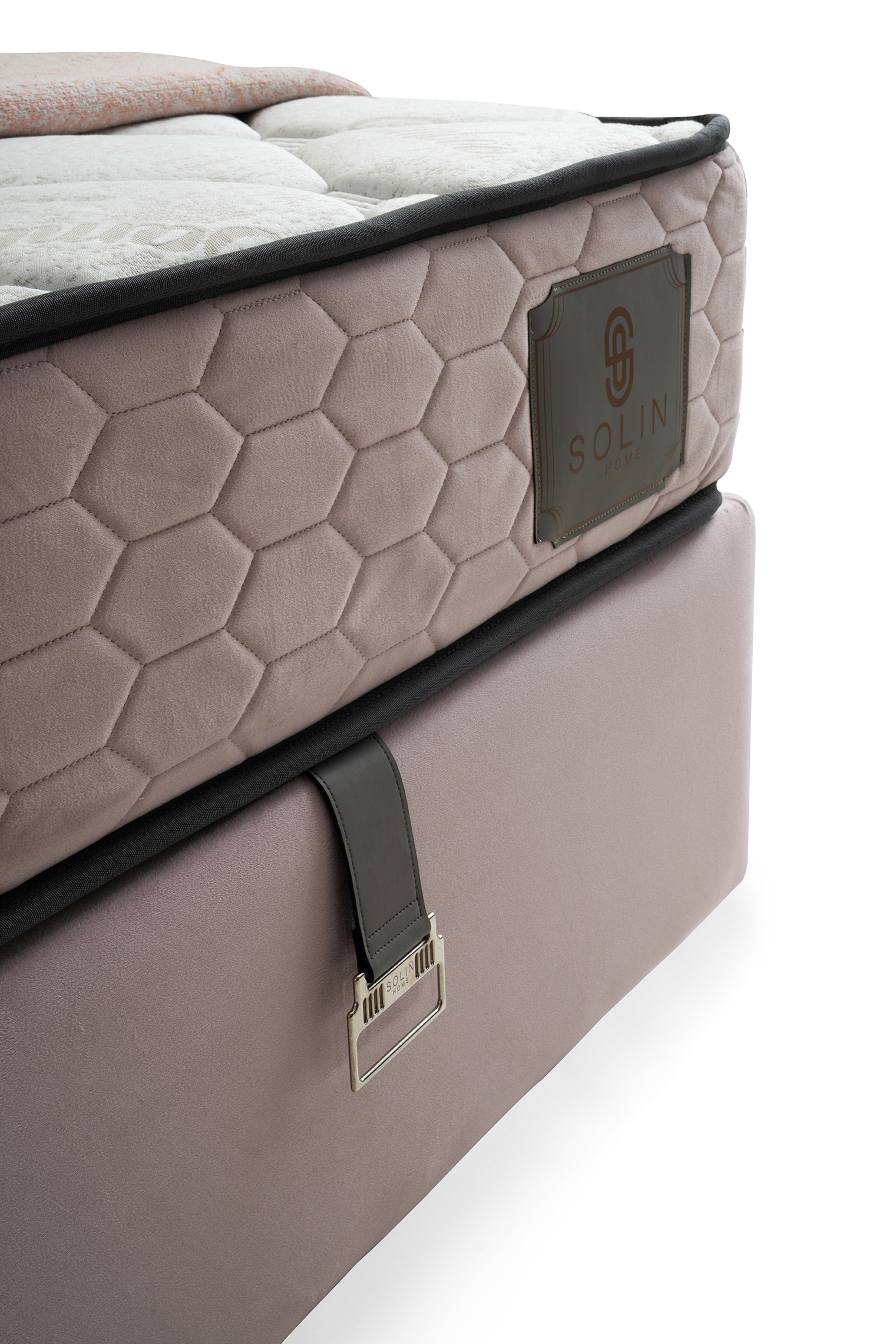 Parla Eenpersoons Boxspring - Roze 9