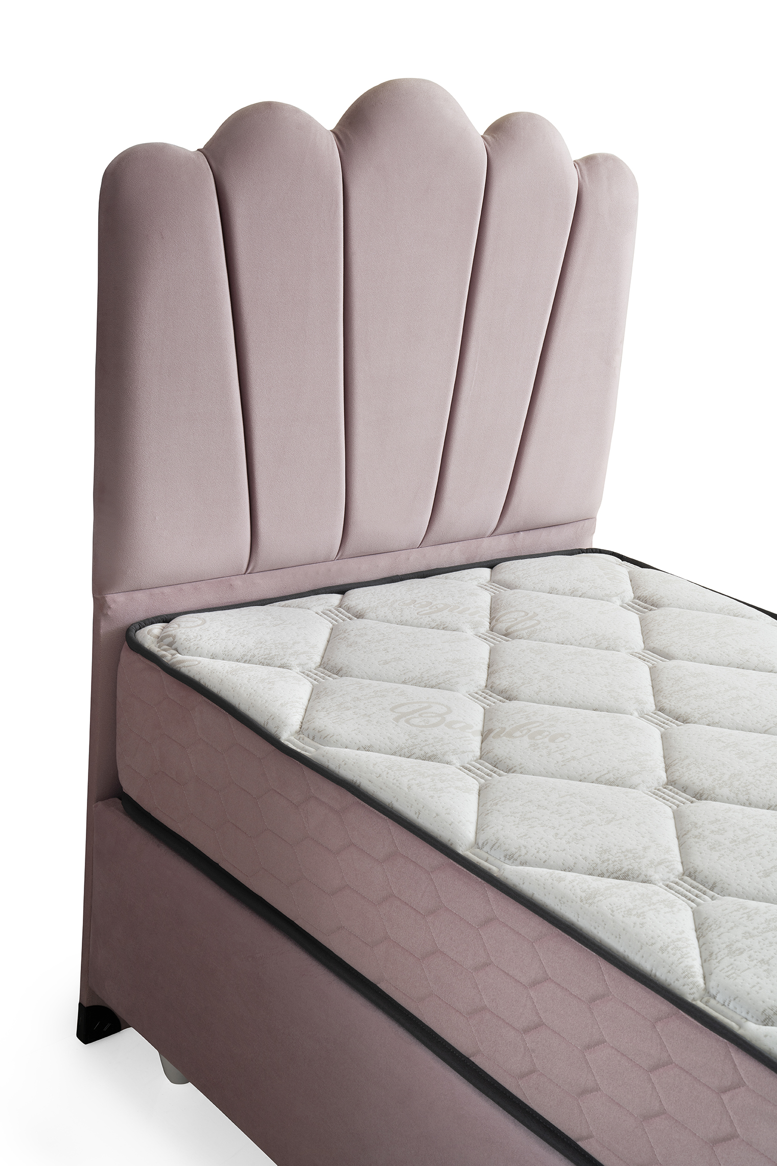 Parla Eenpersoons Boxspring - Roze 10