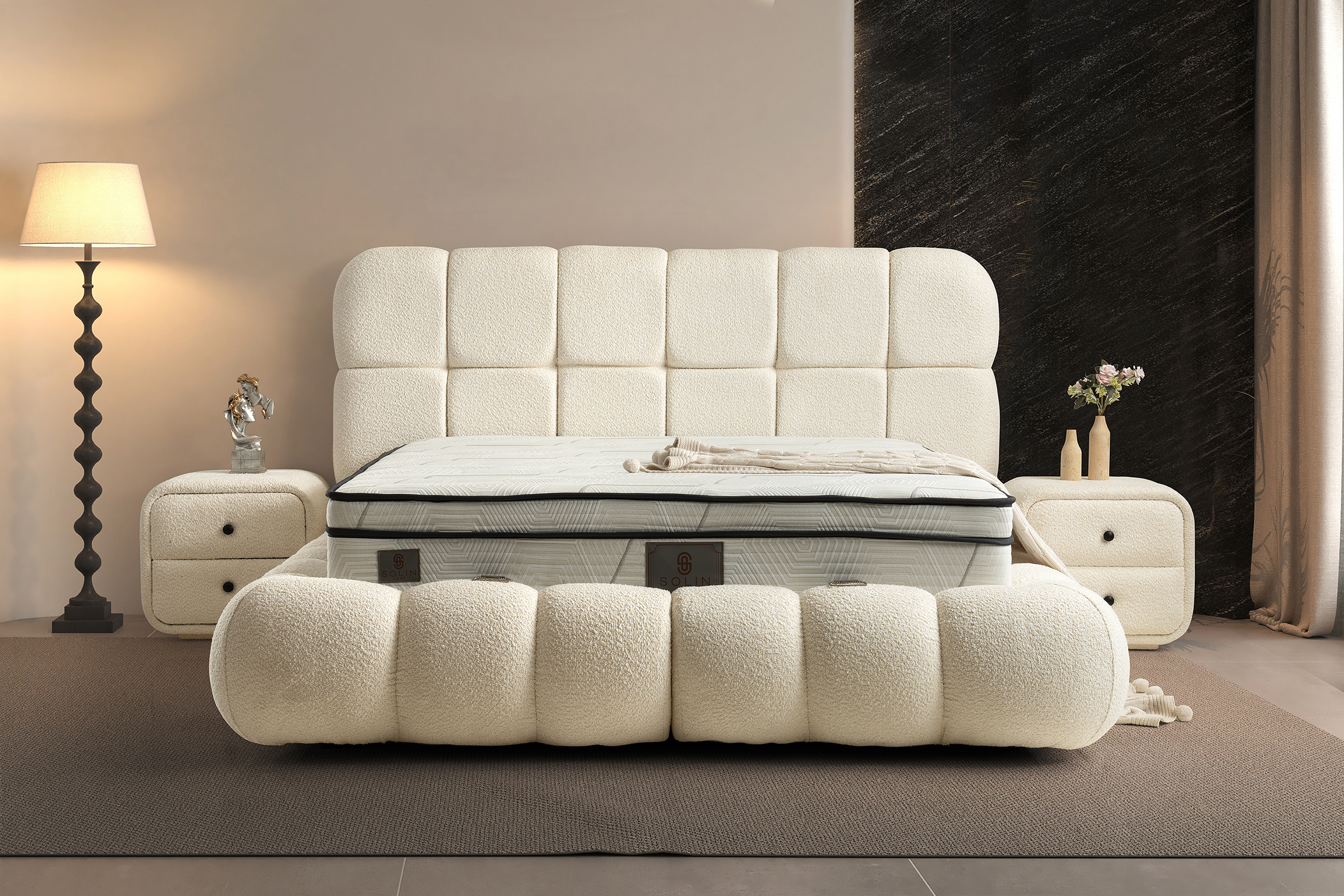 Angel Boxspring - Creme 11
