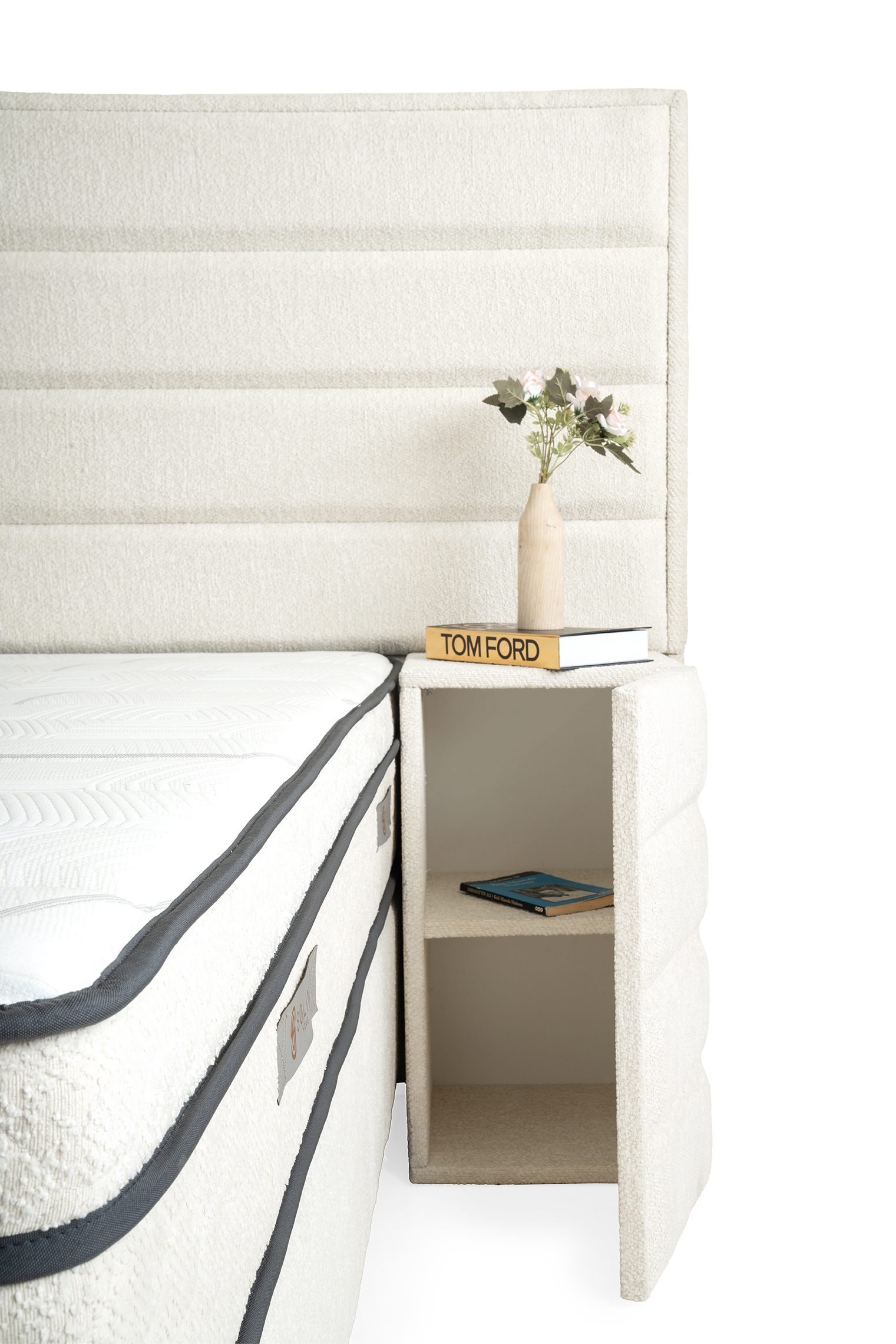 Calista Boxspring - Creme 3