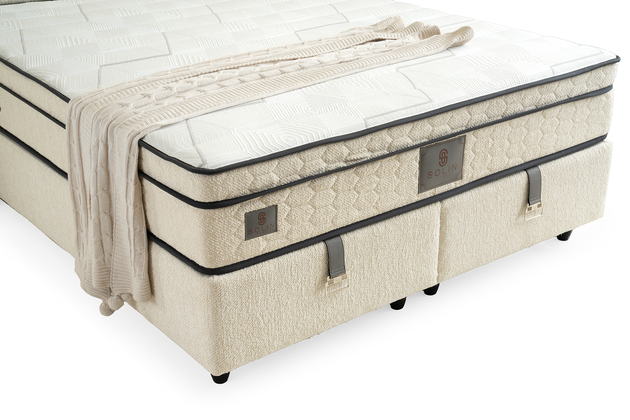Calista Boxspring - Creme 13