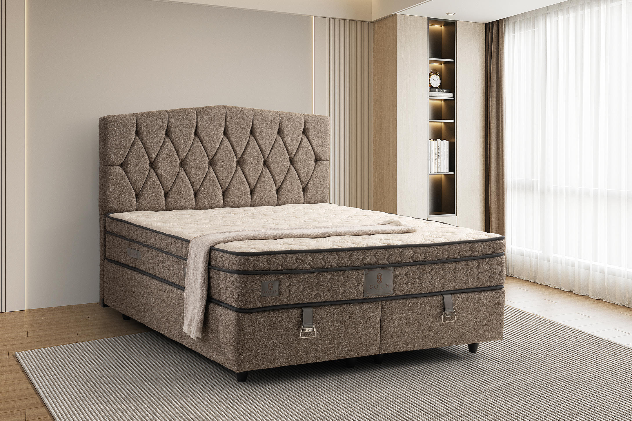 Cotton Boxspring