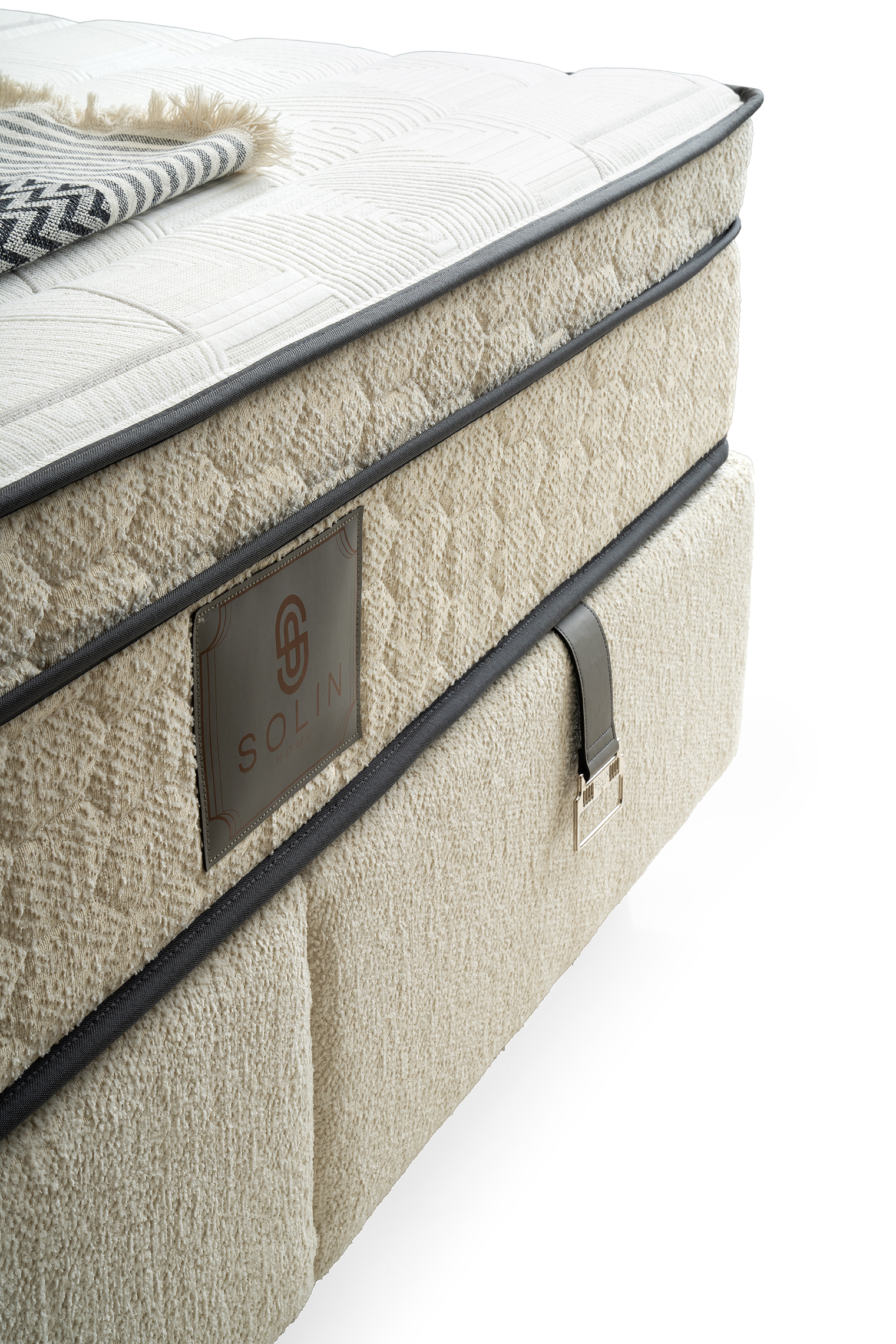 Derin Boxspring - Creme 11
