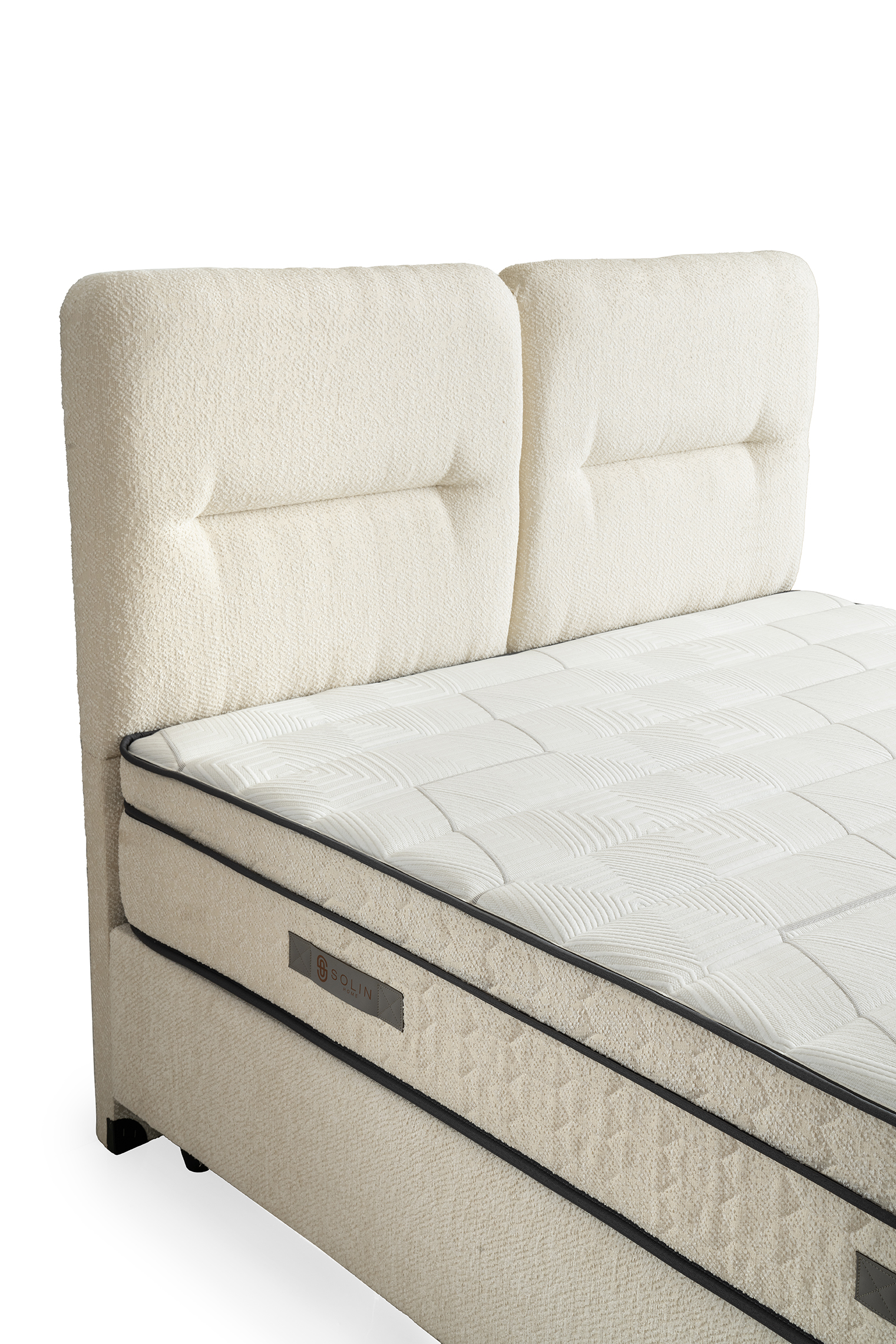 Derin Boxspring - Creme 12