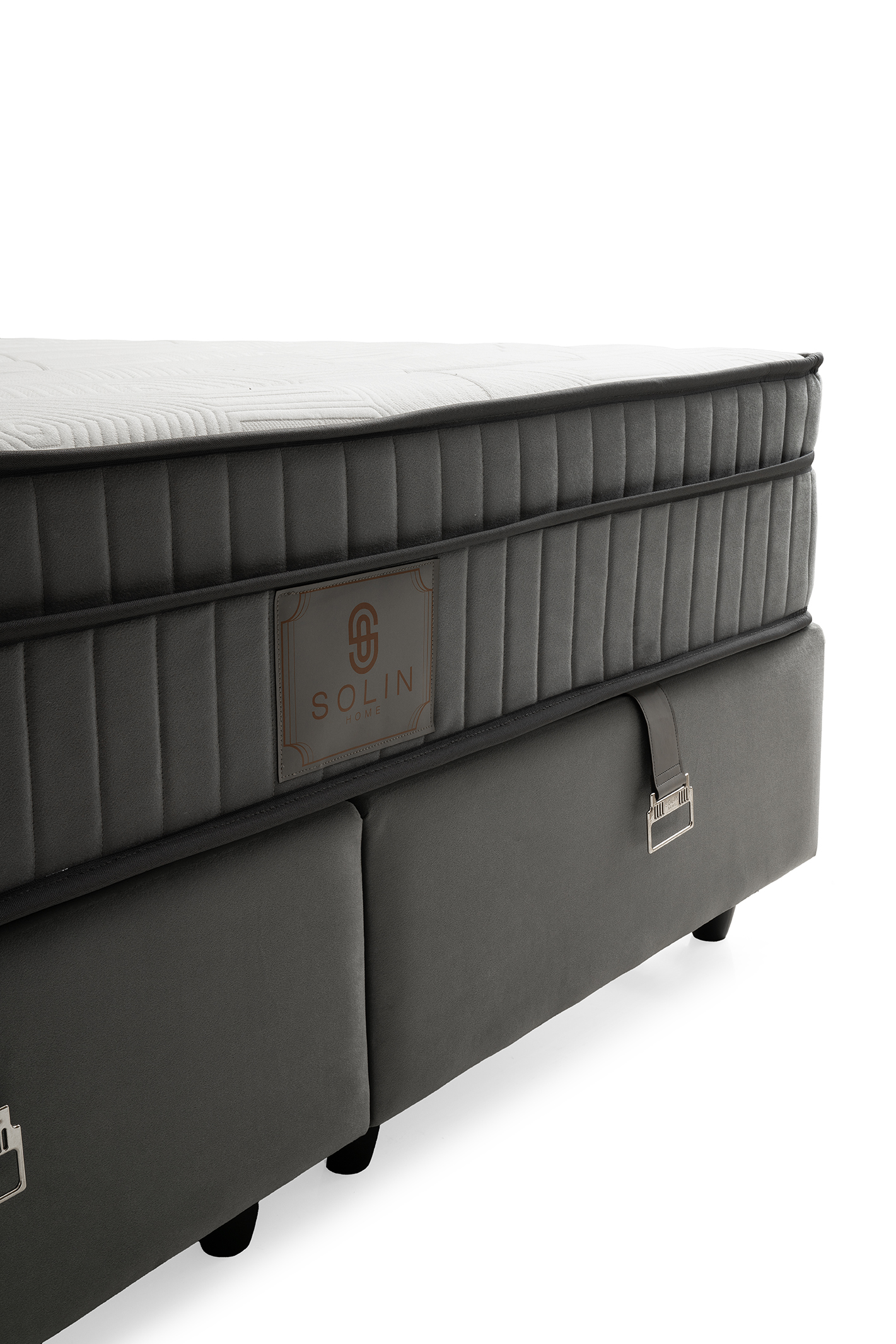 Güzide Boxspring - Zilver 3