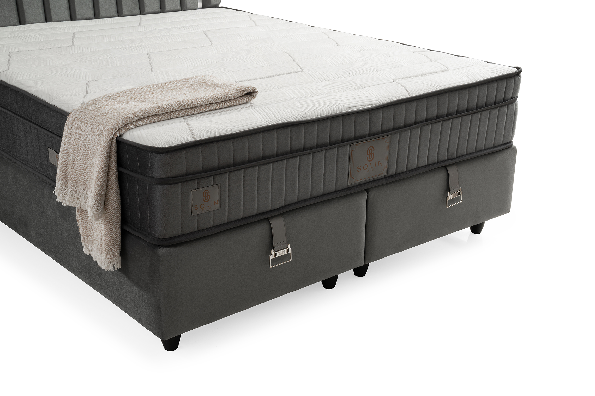 Güzide Boxspring - Zilver 8