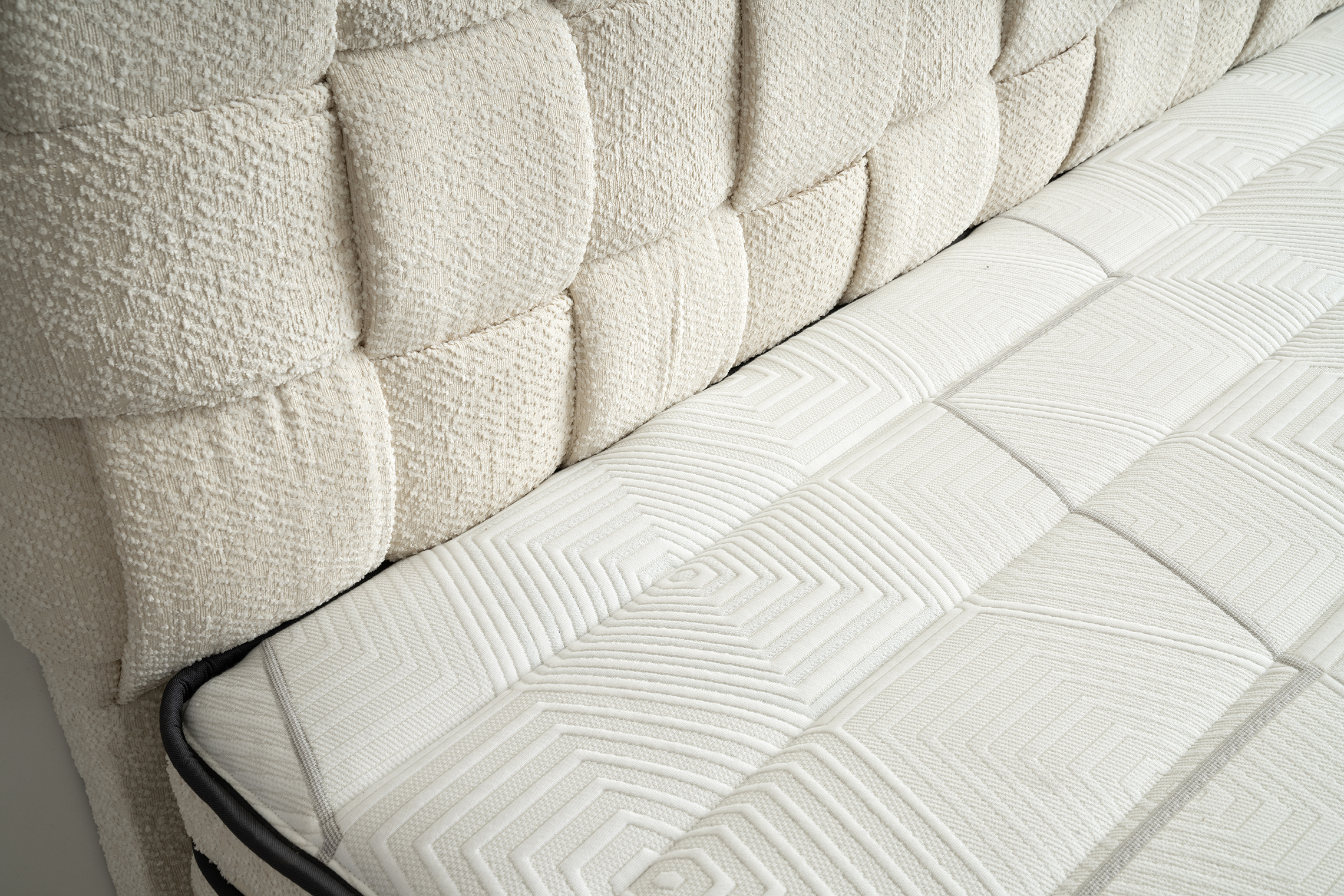 Hasır Boxspring - Creme 13