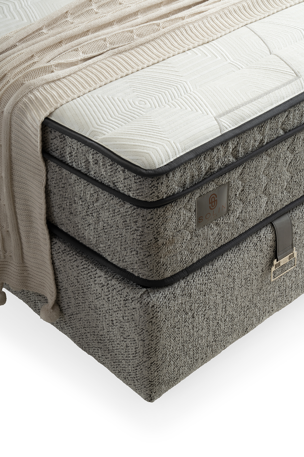 Hasır Boxspring - Grijs 8
