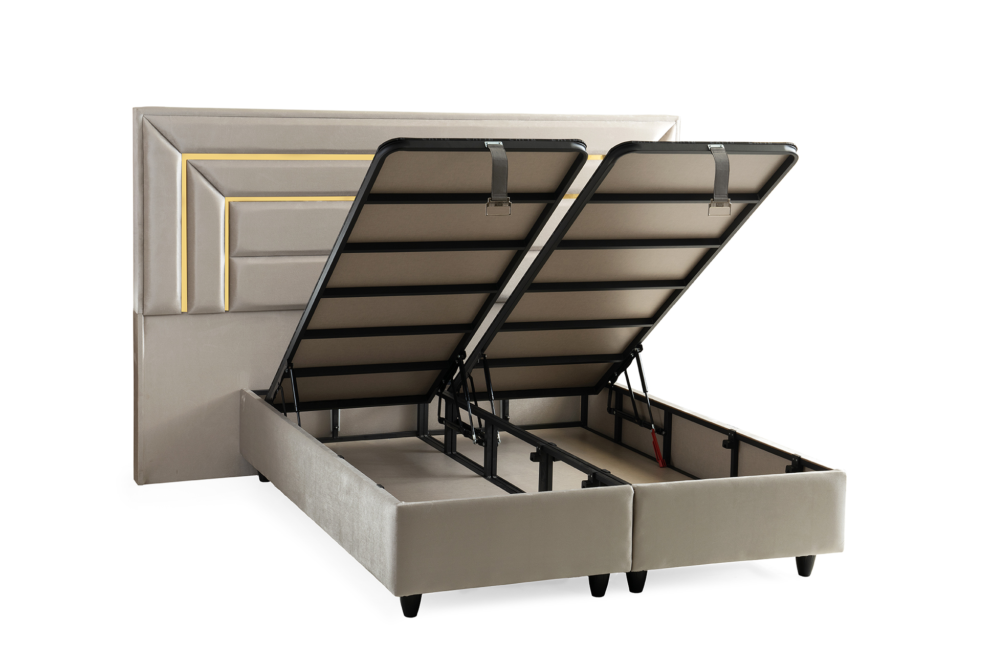 Luxury Boxspring - Goud 10