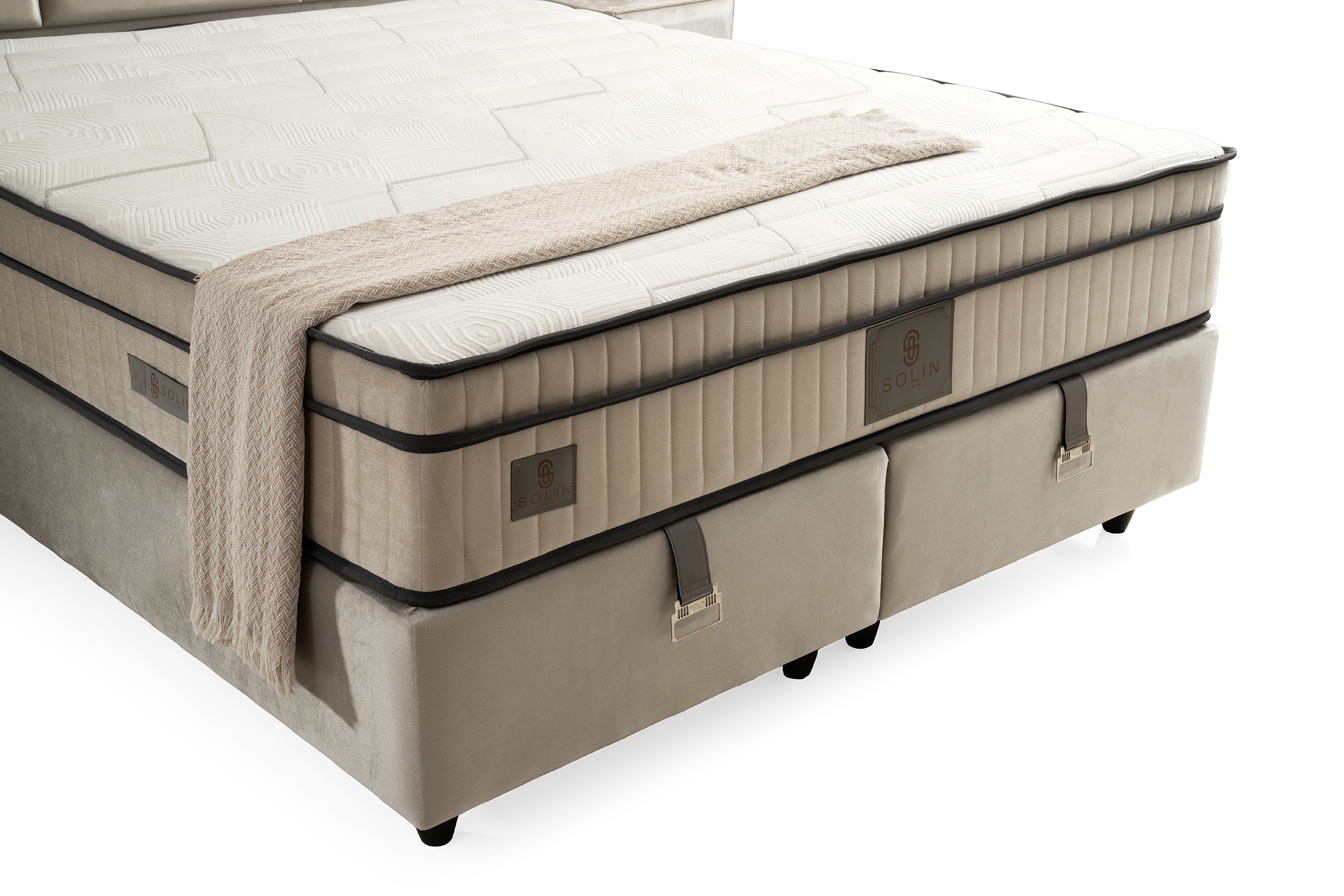 Luxury Boxspring - Goud 14