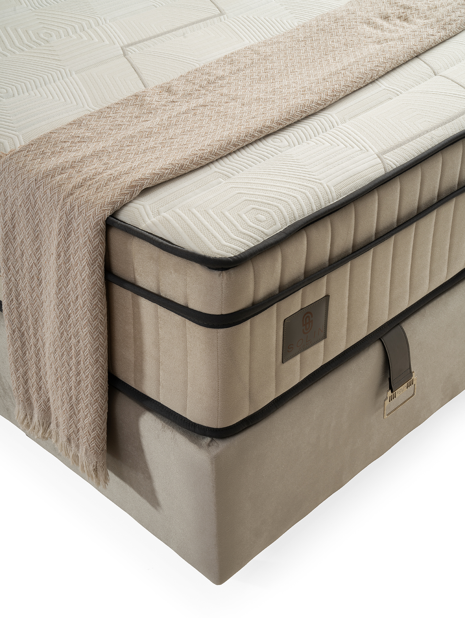 Luxury Boxspring - Goud 16