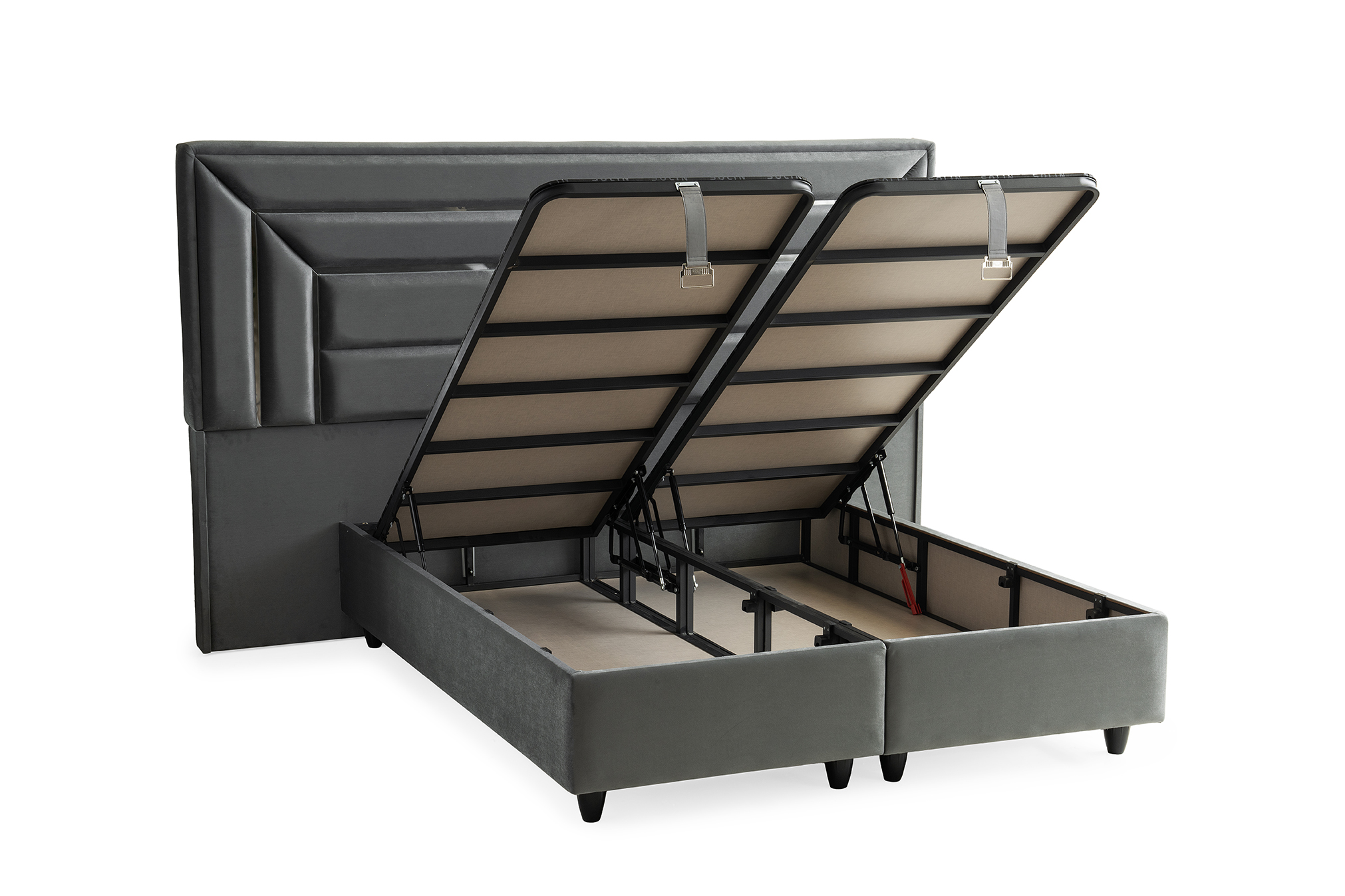 Luxury Boxspring - Zilver 11