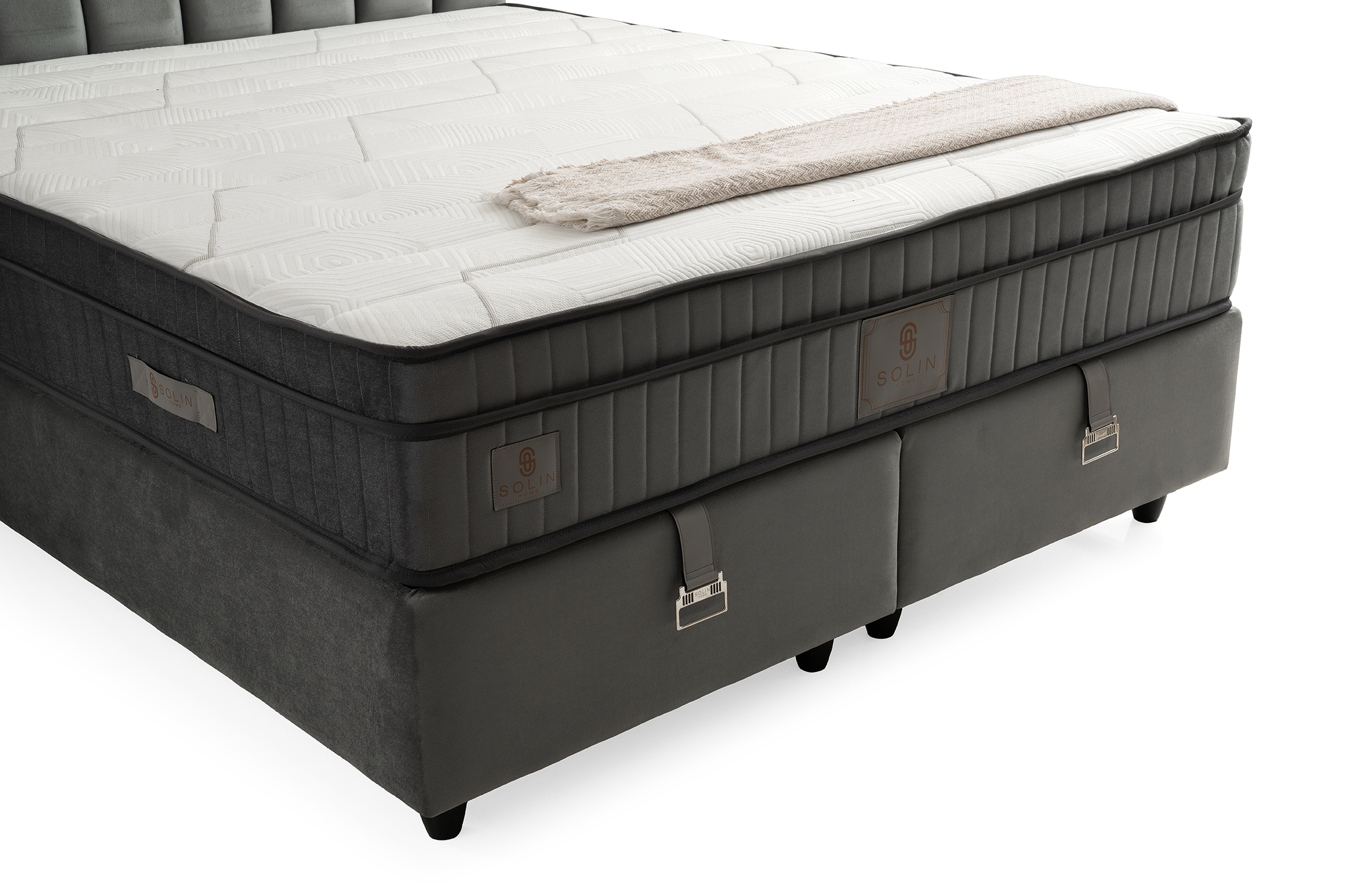 Marsi Boxspring - Grijs 7
