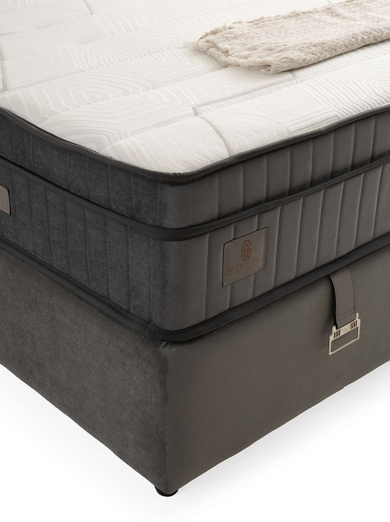 Marsi Boxspring - Grijs 8