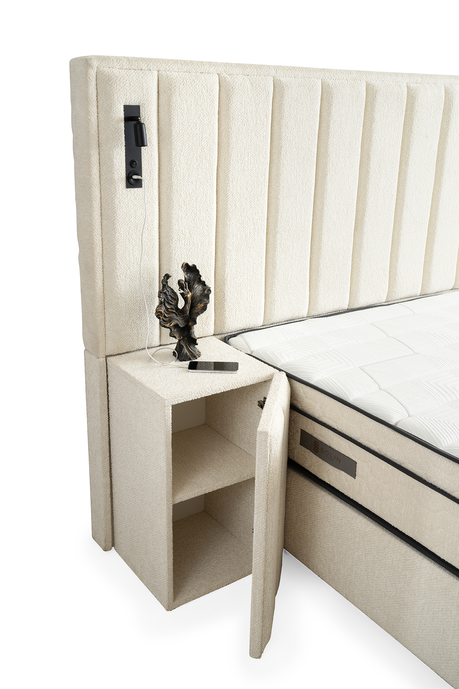 Pella Boxspring - Creme 14