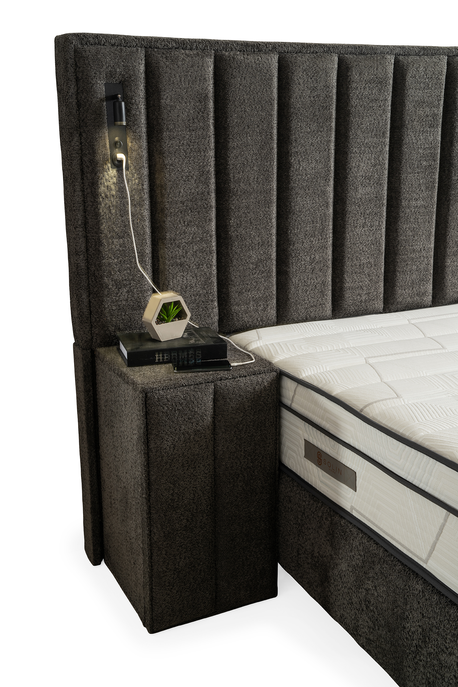 Pella Boxspring - Grijs 9
