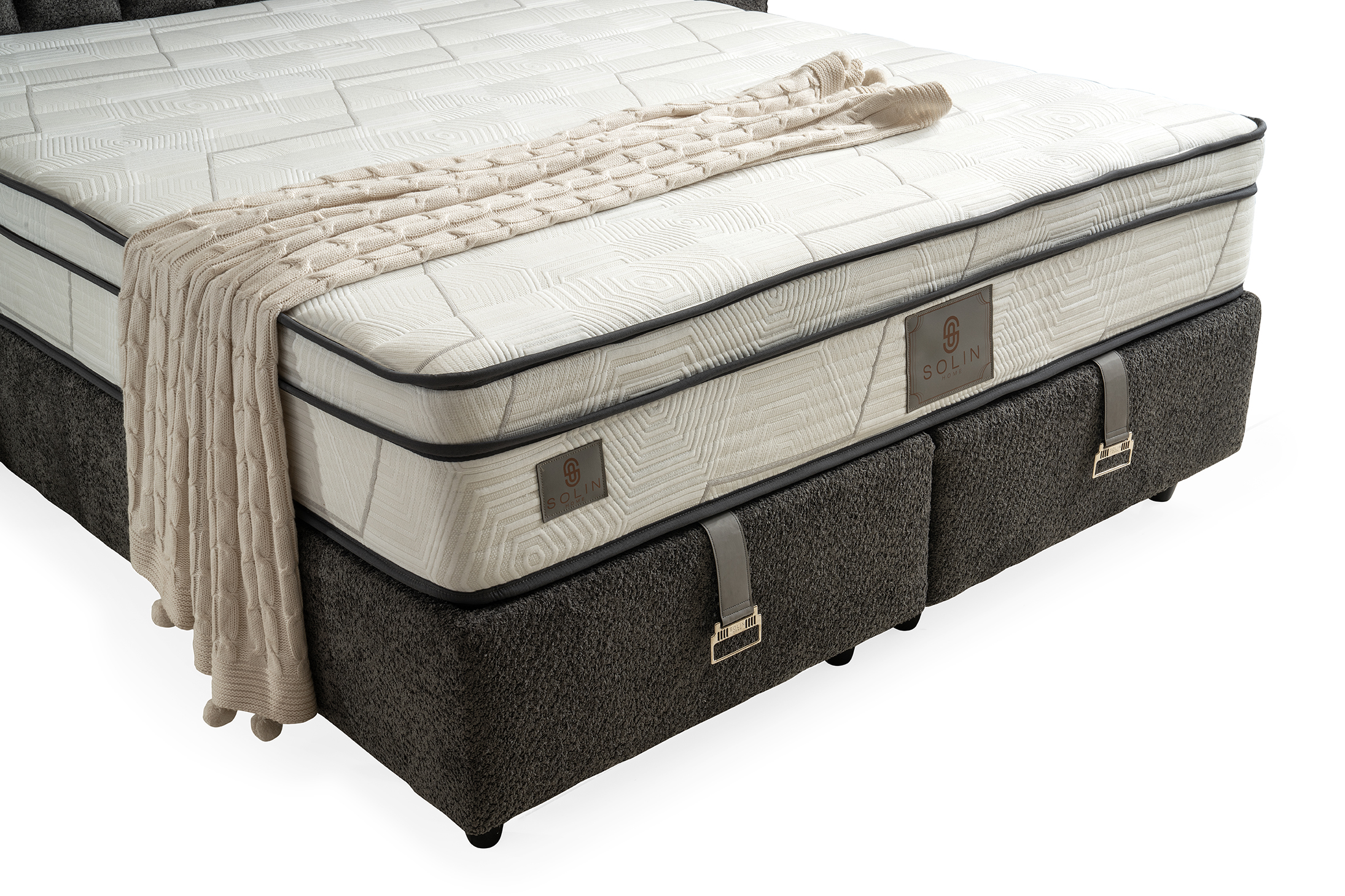 Pella Boxspring - Grijs 12