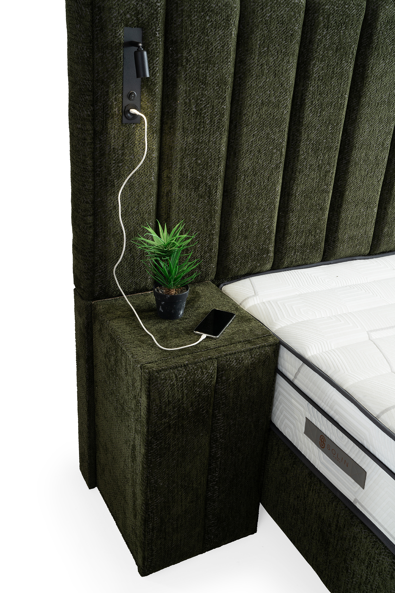 Pella Boxspring - Groen 11