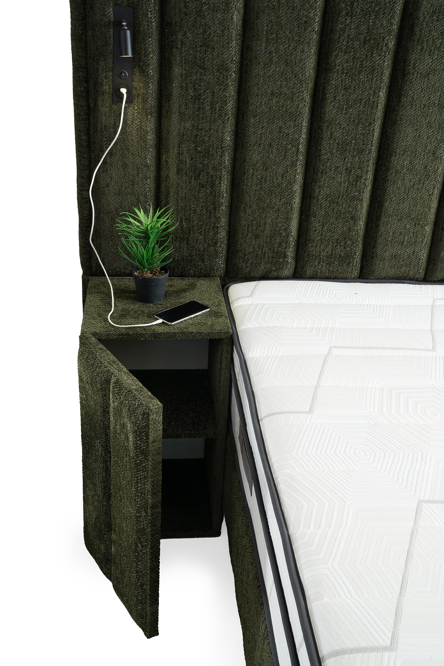 Pella Boxspring - Groen 12
