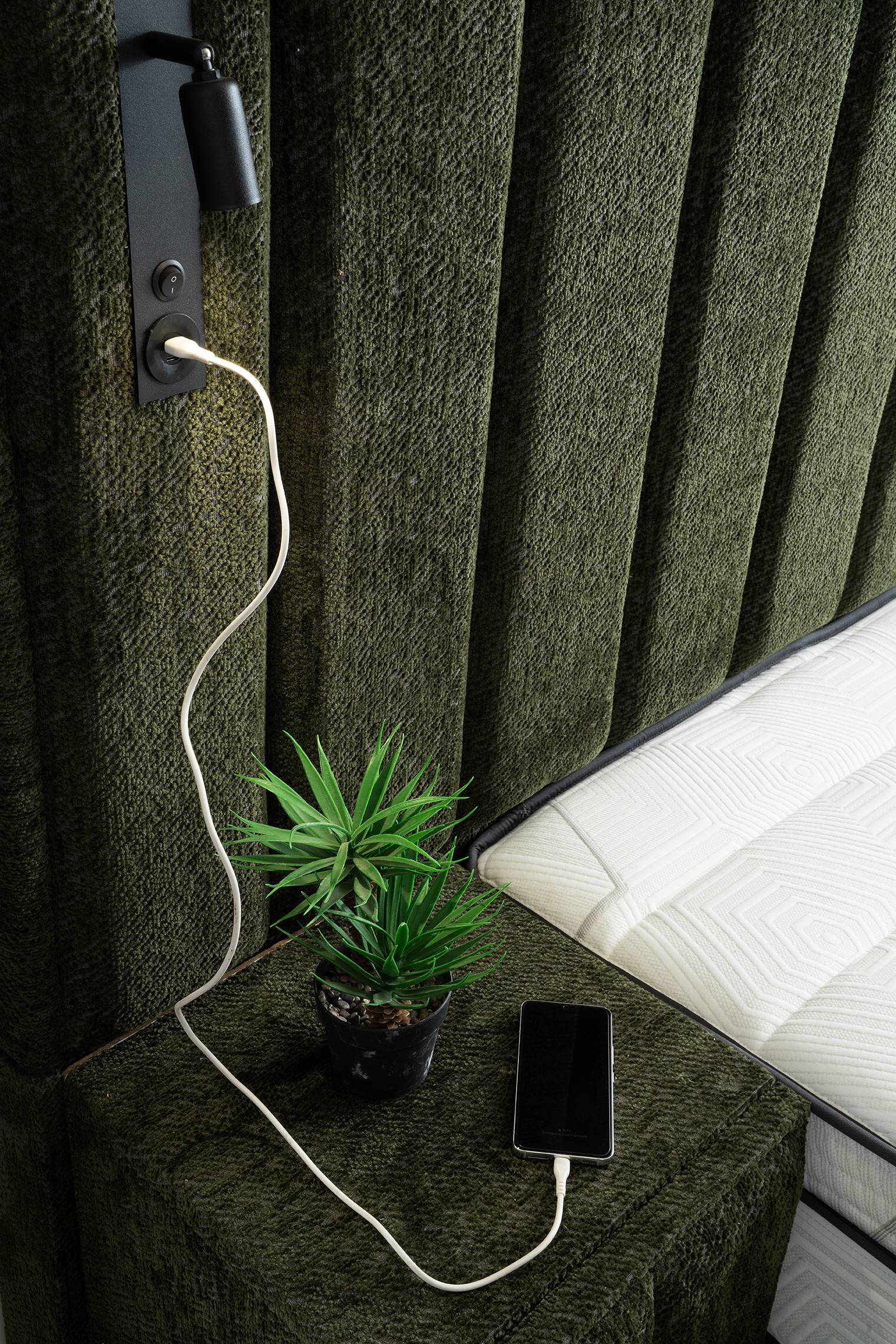 Pella Boxspring - Groen 13