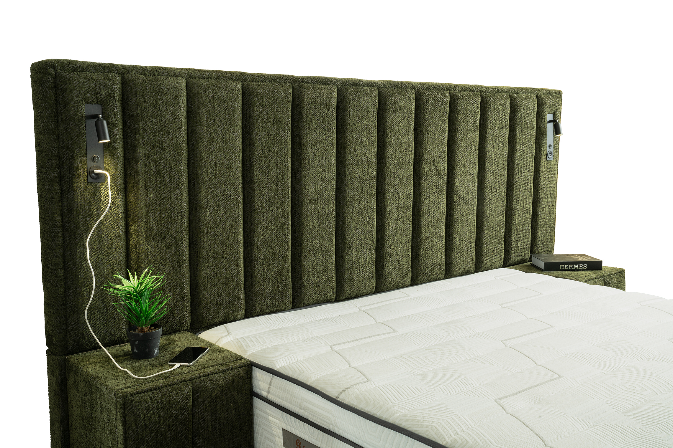 Pella Boxspring - Groen 15