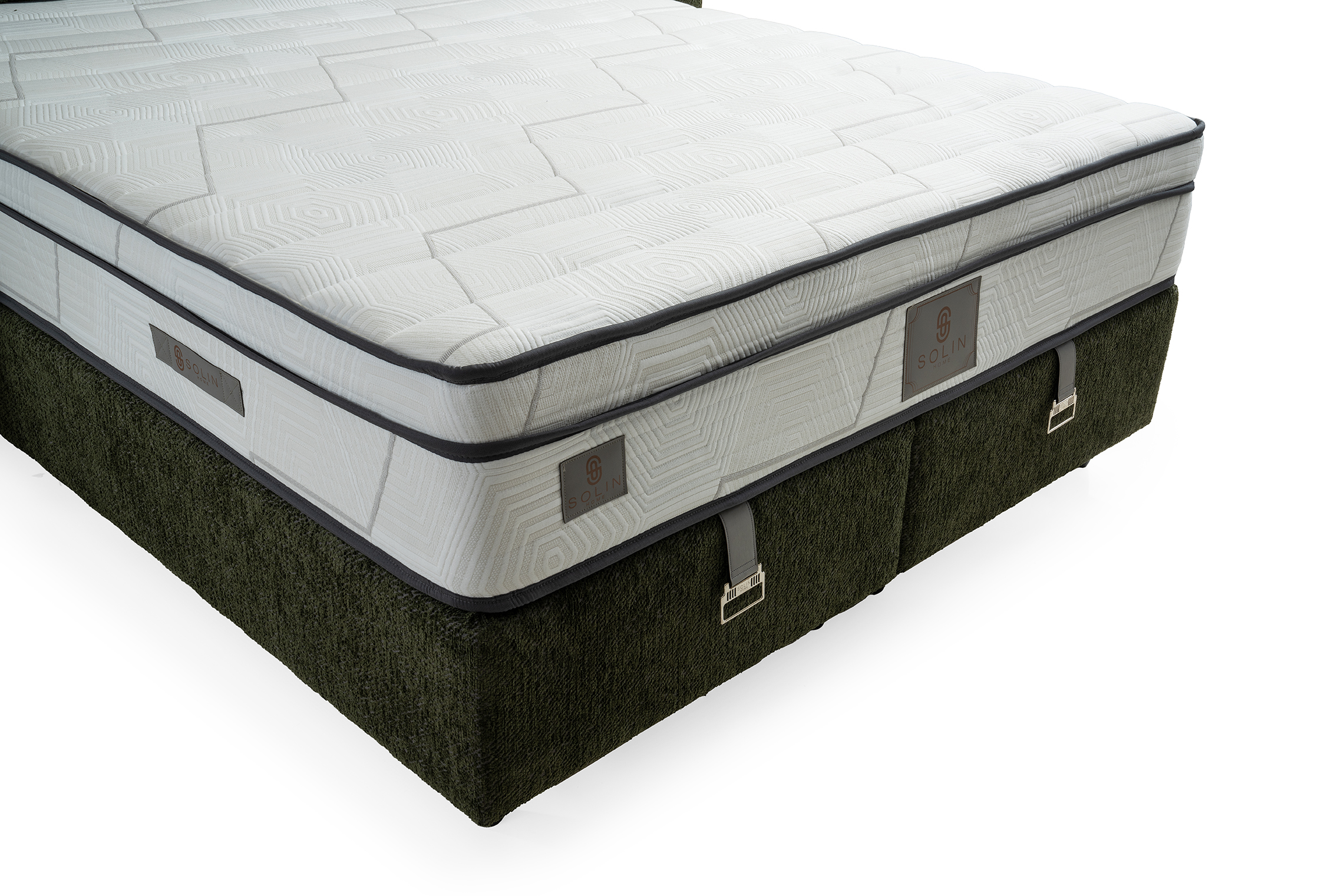 Pella Boxspring - Groen 17