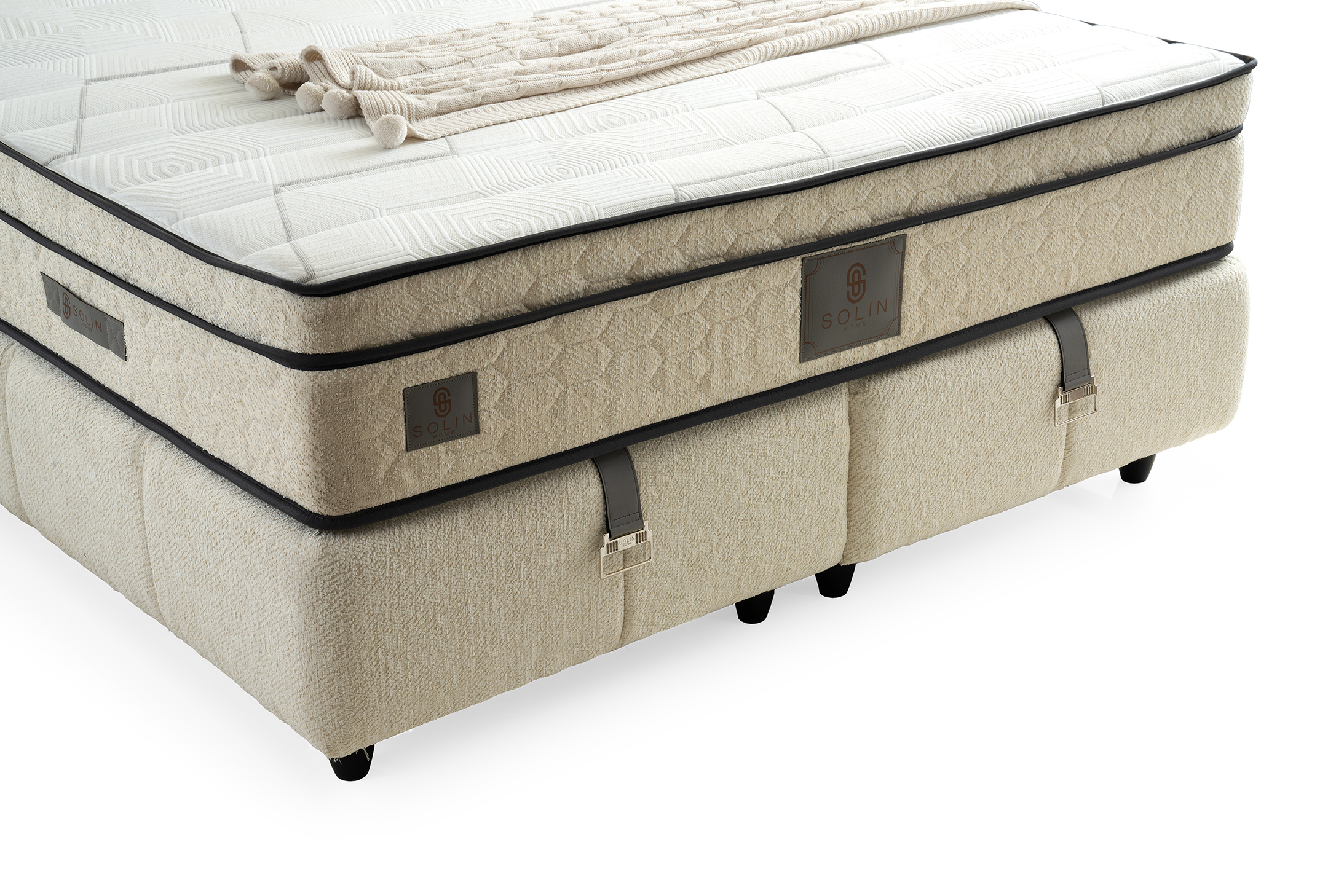 Puffy Boxspring - Creme 11