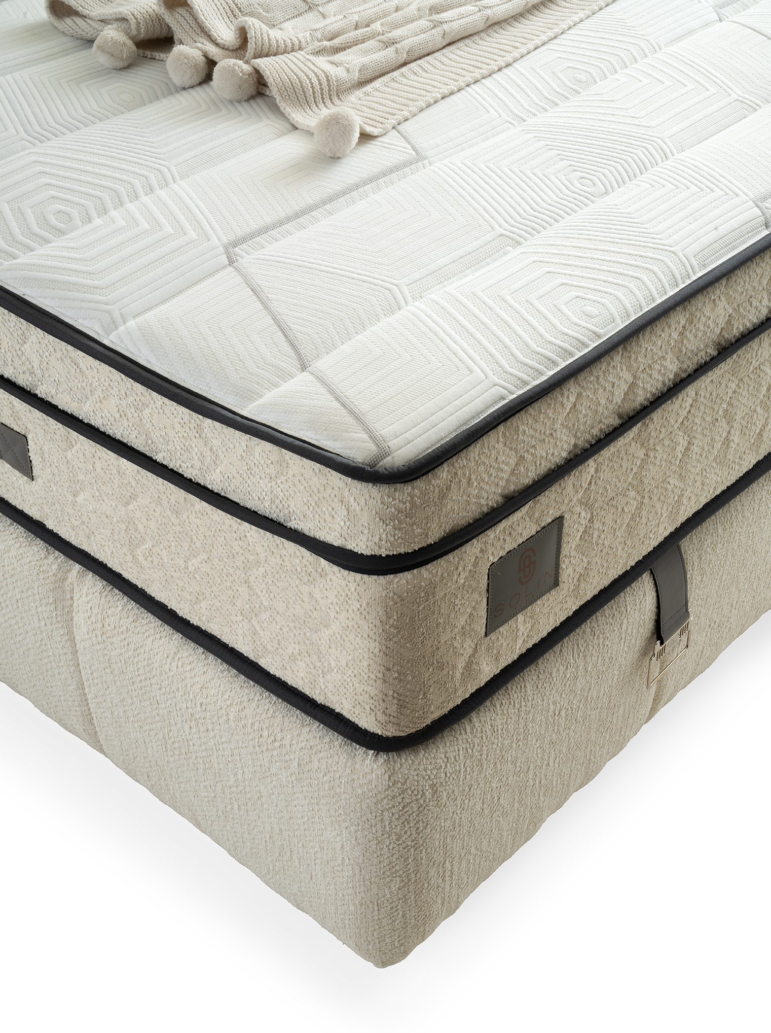 Puffy Boxspring - Creme 14