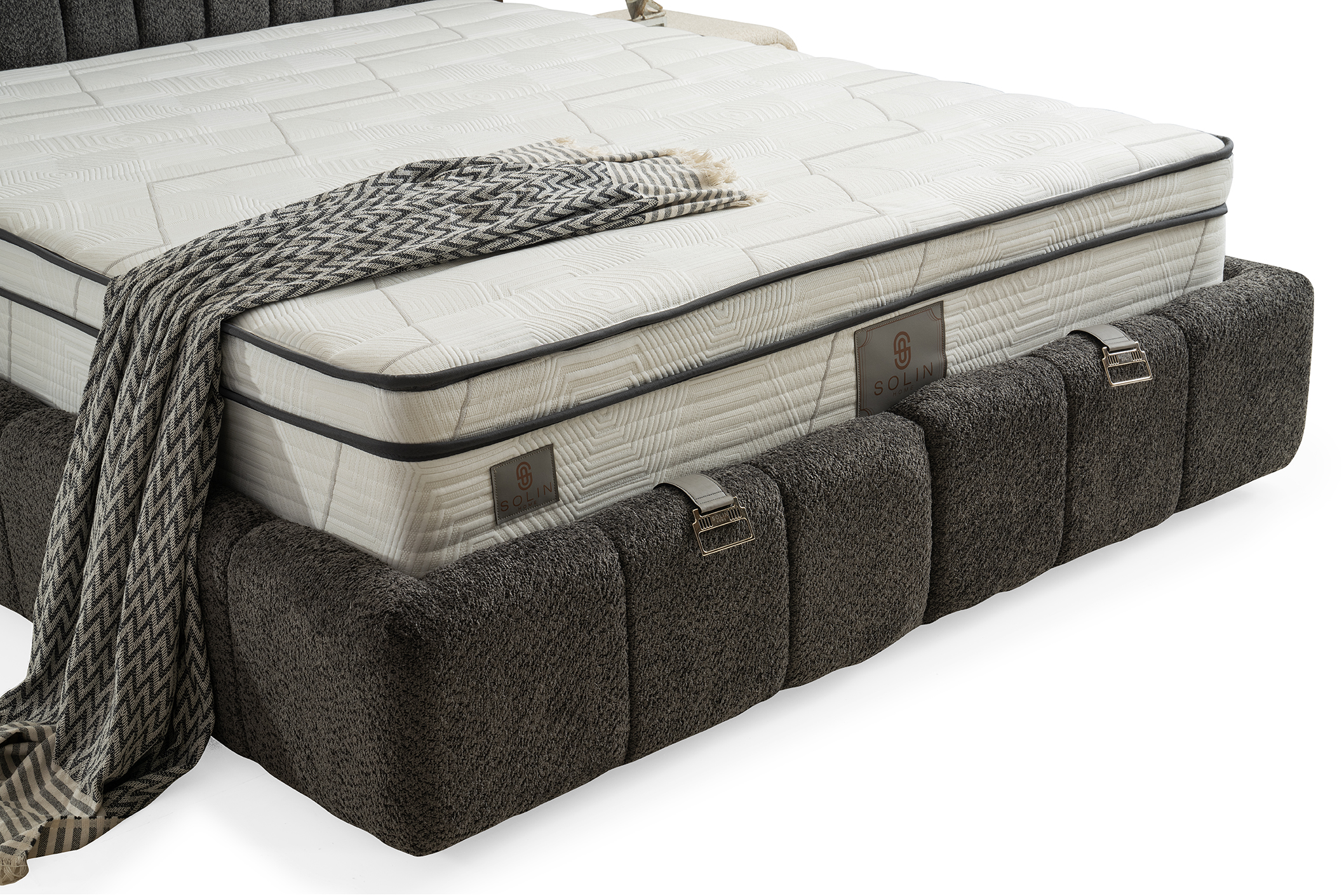 Royal Boxspring - Grijs 10