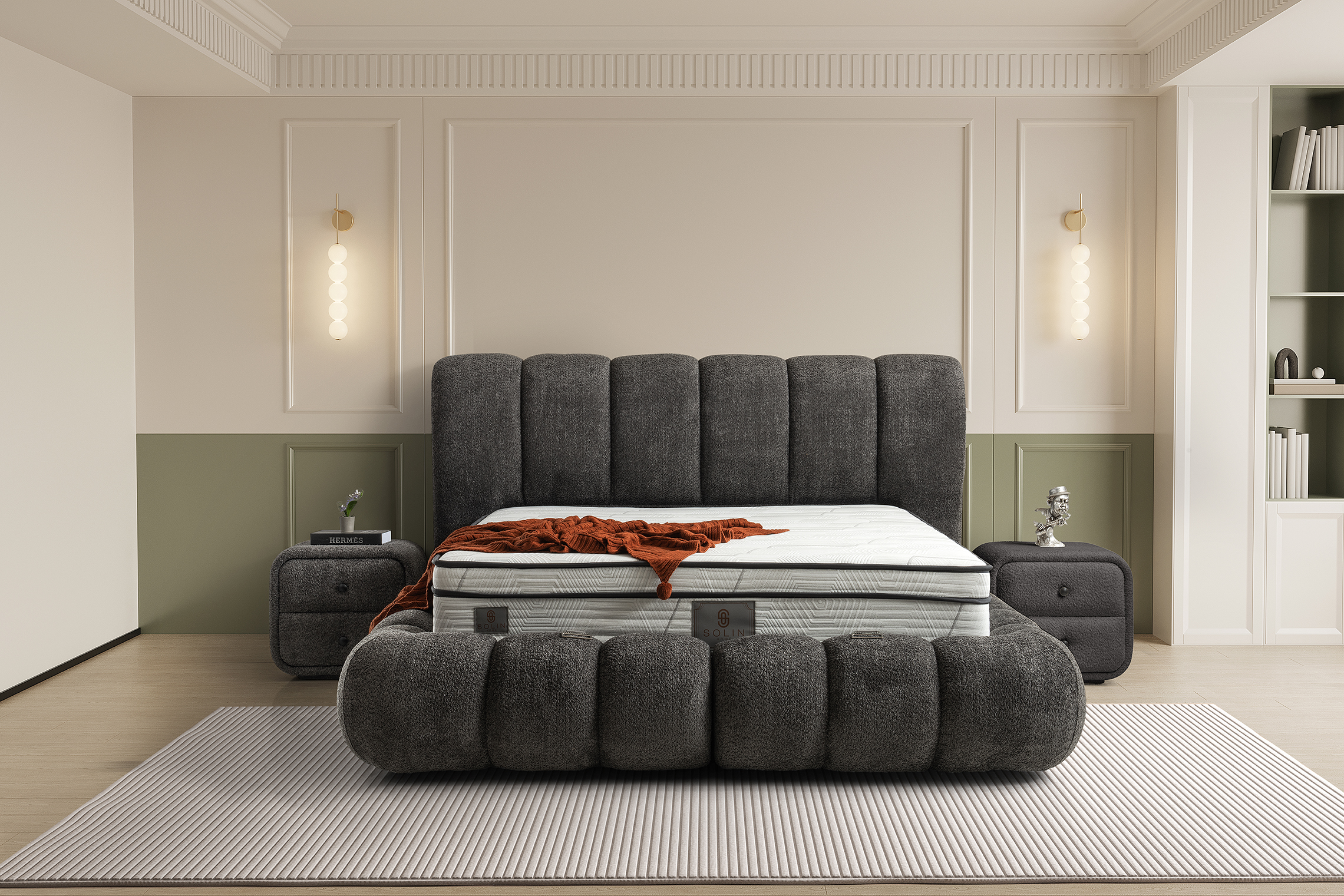 Star Boxspring - Grijs 7
