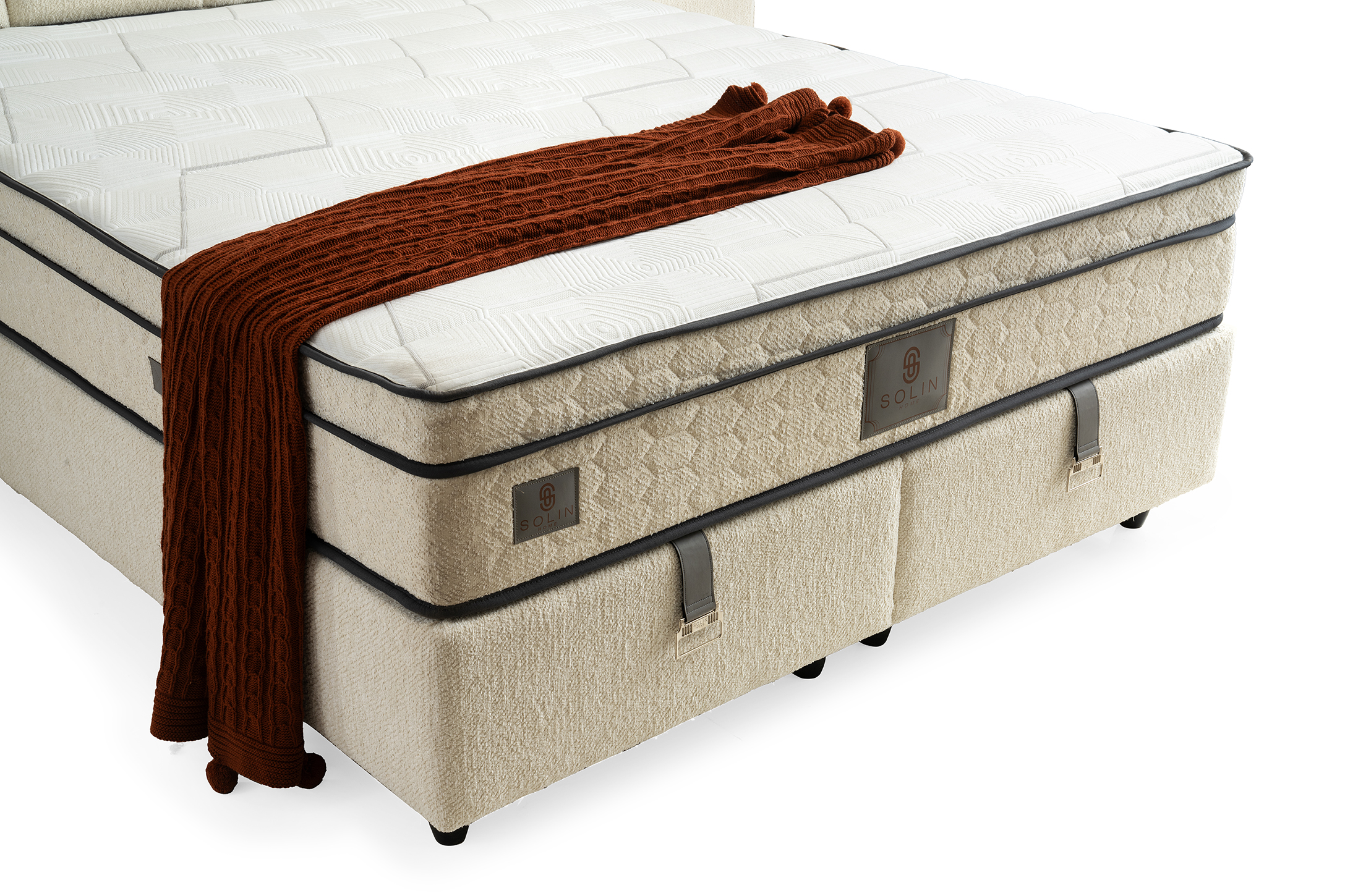 Vanessa Boxspring - Creme 4