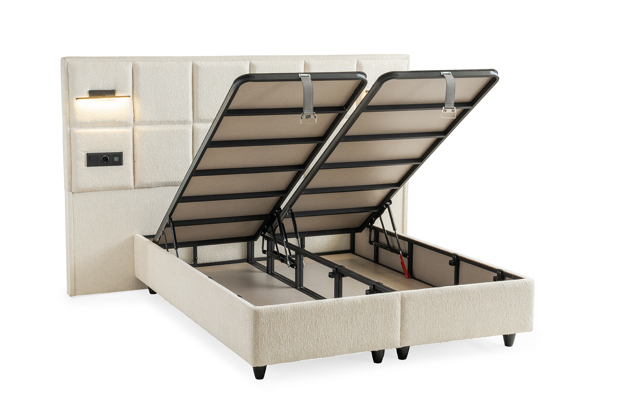 Vanessa Boxspring - Creme 10